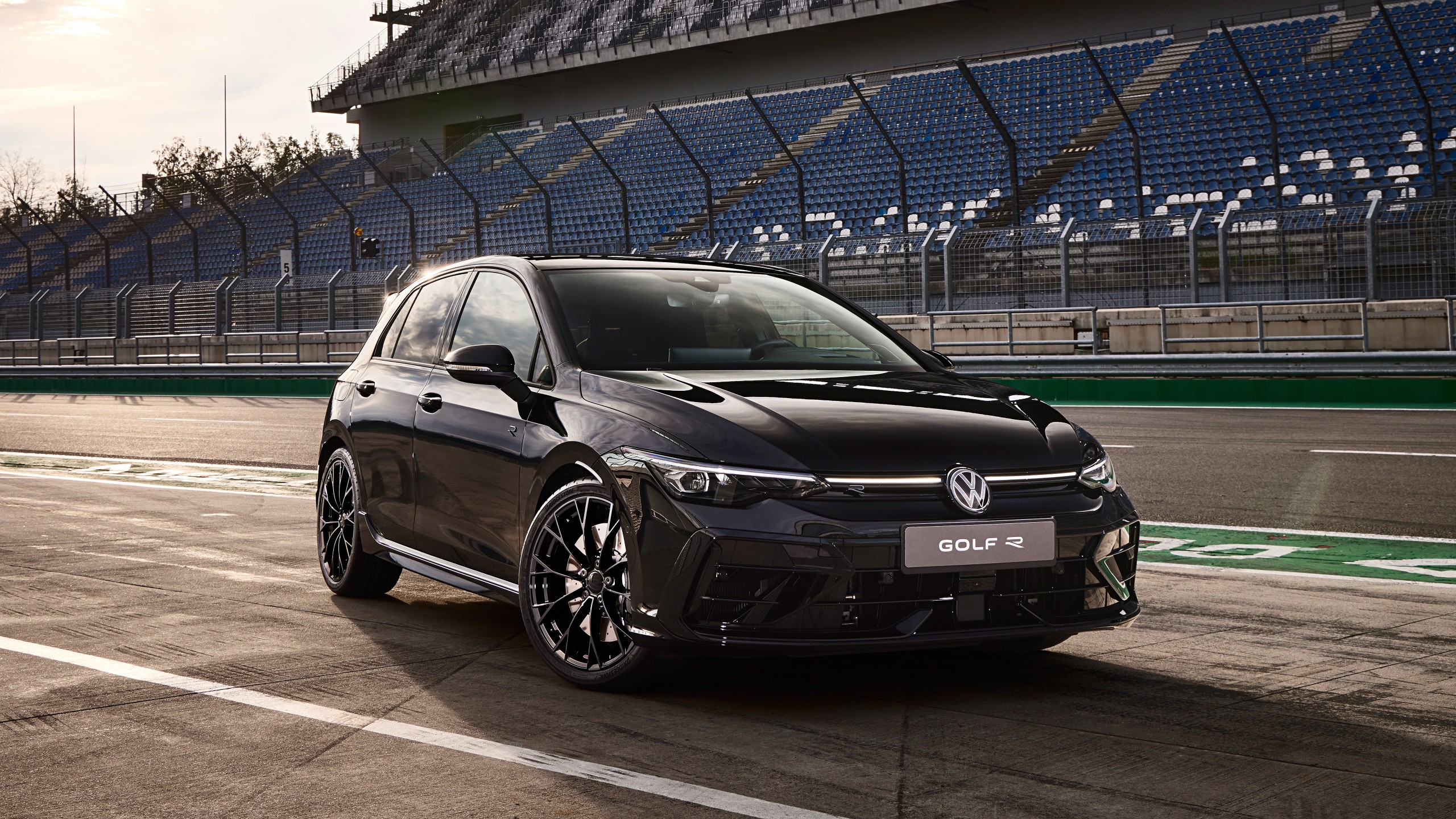 Volkswagen Golf R Black Edition Worldwide 2024 Wallpaper Car Wallpaper