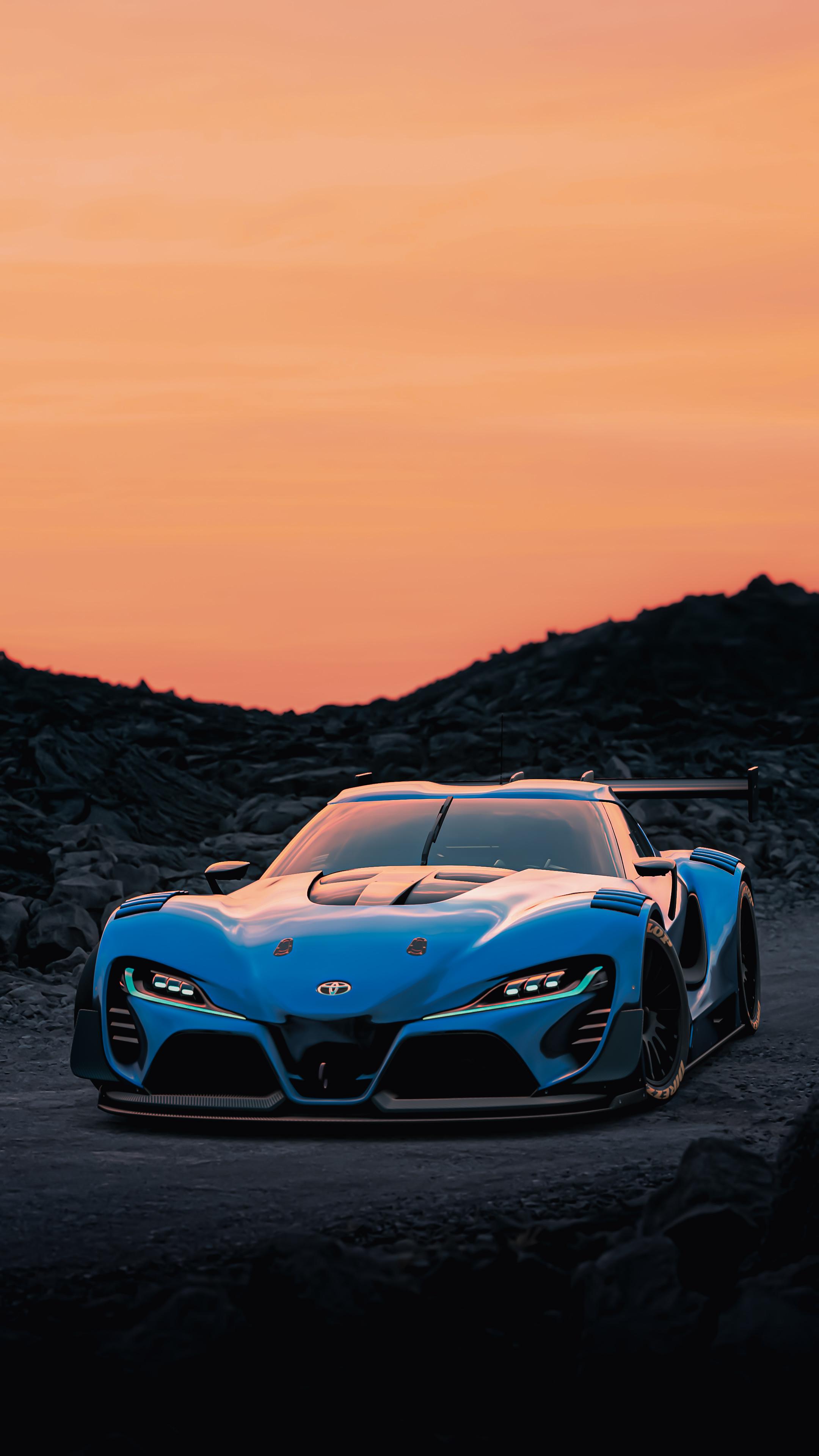 Toyota FT 1 mobile wallpaper, r