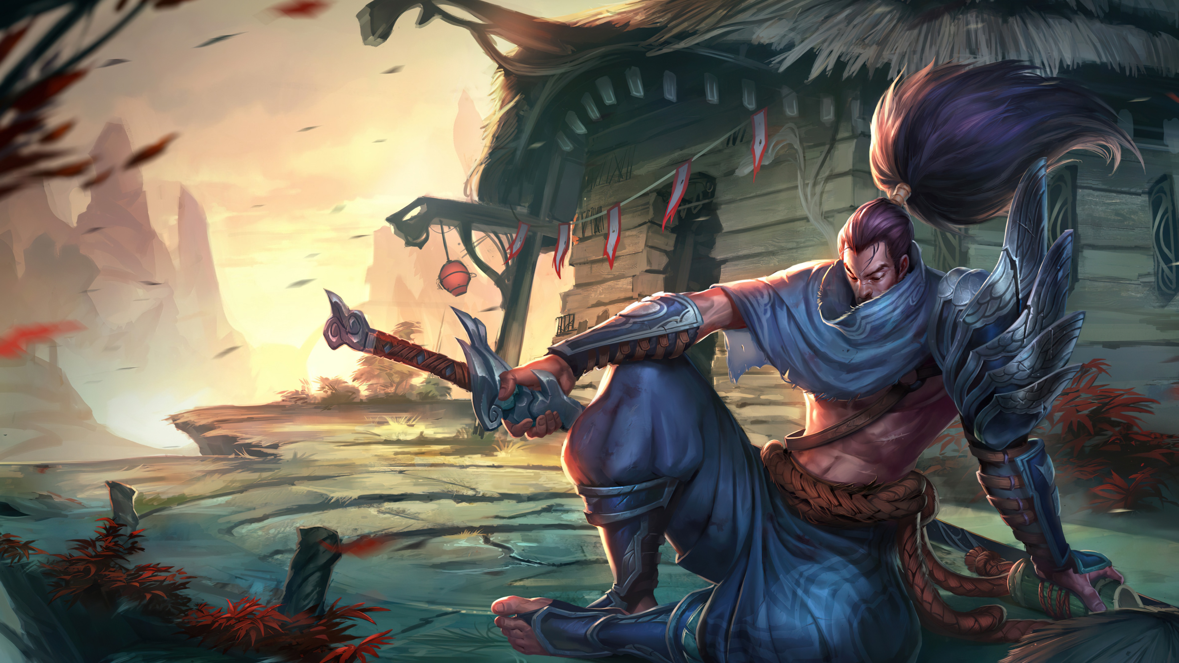 League of Legends Wallpaper 4K, Yasuo