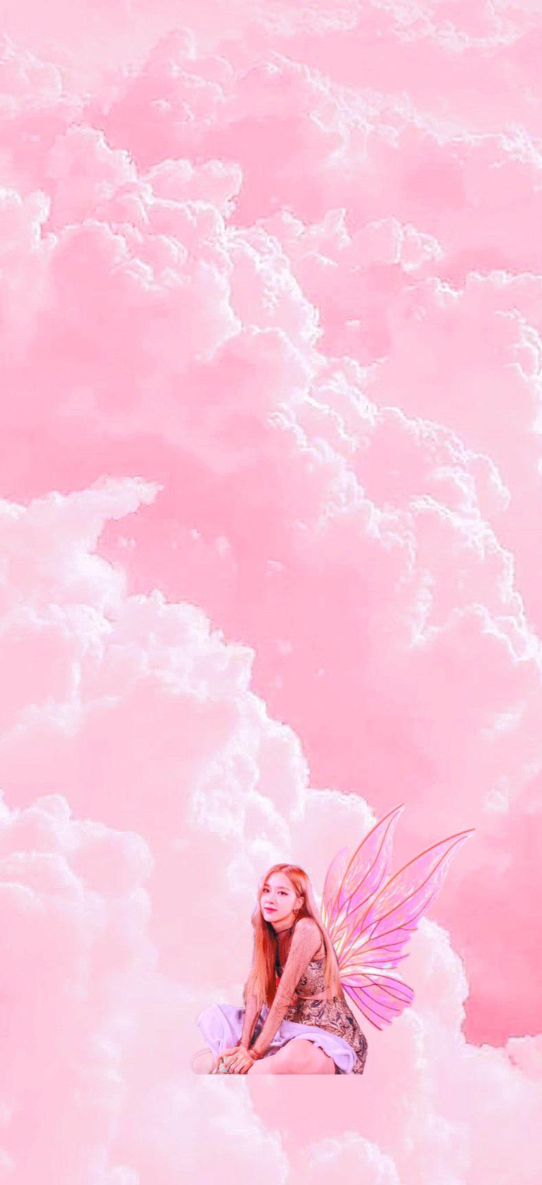 new blackpink fairycore phone wallpaper