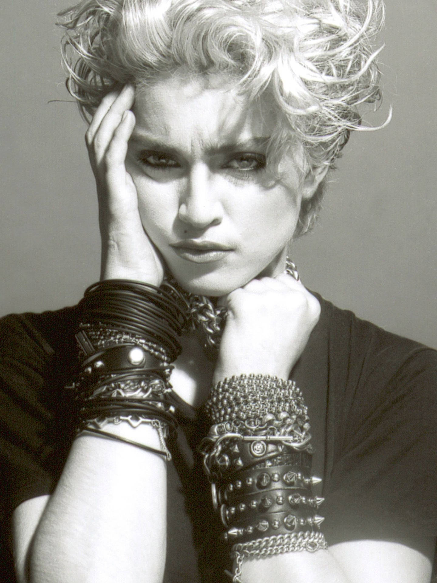 Madonna Sporting Her Iconic Pixie Cut