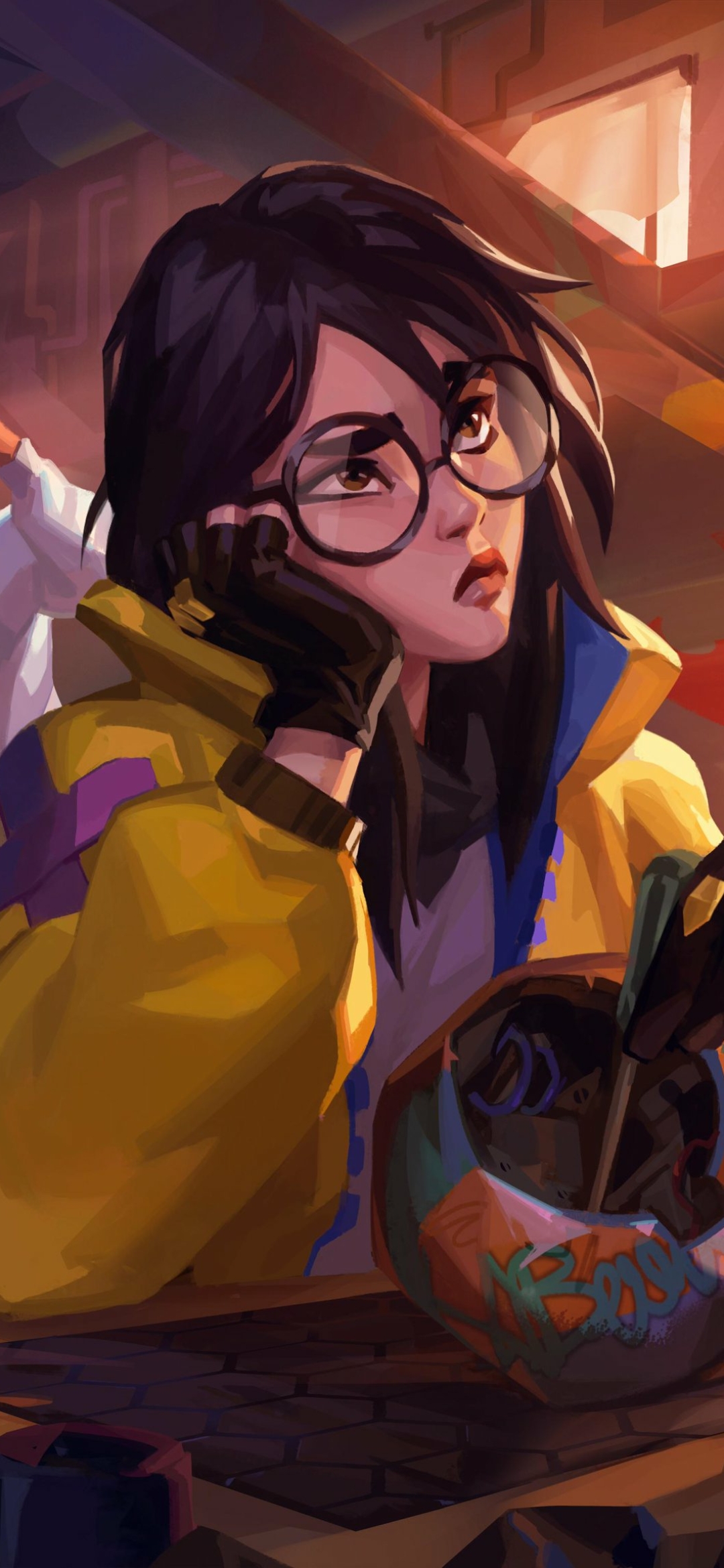 Killjoy (Valorant) Phone Wallpaper