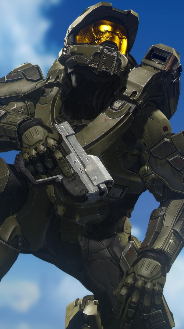 wallpaper 750x1334 master chief, halo