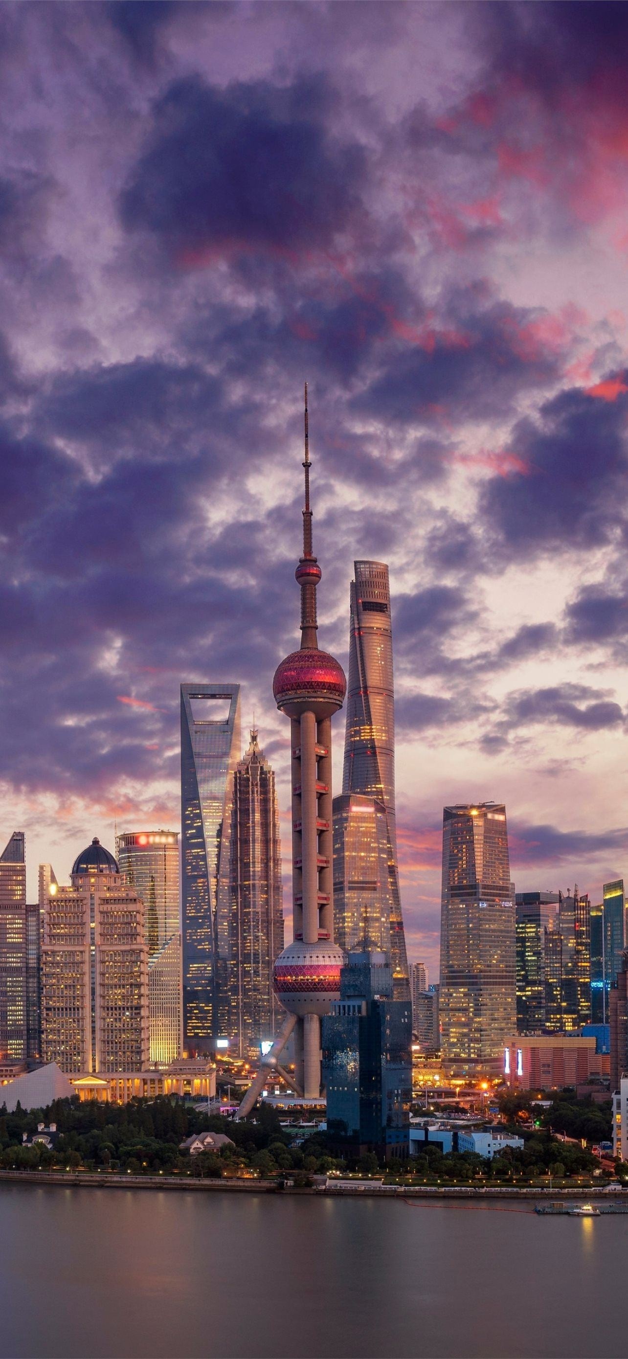 Shanghai Skyline Wallpaper