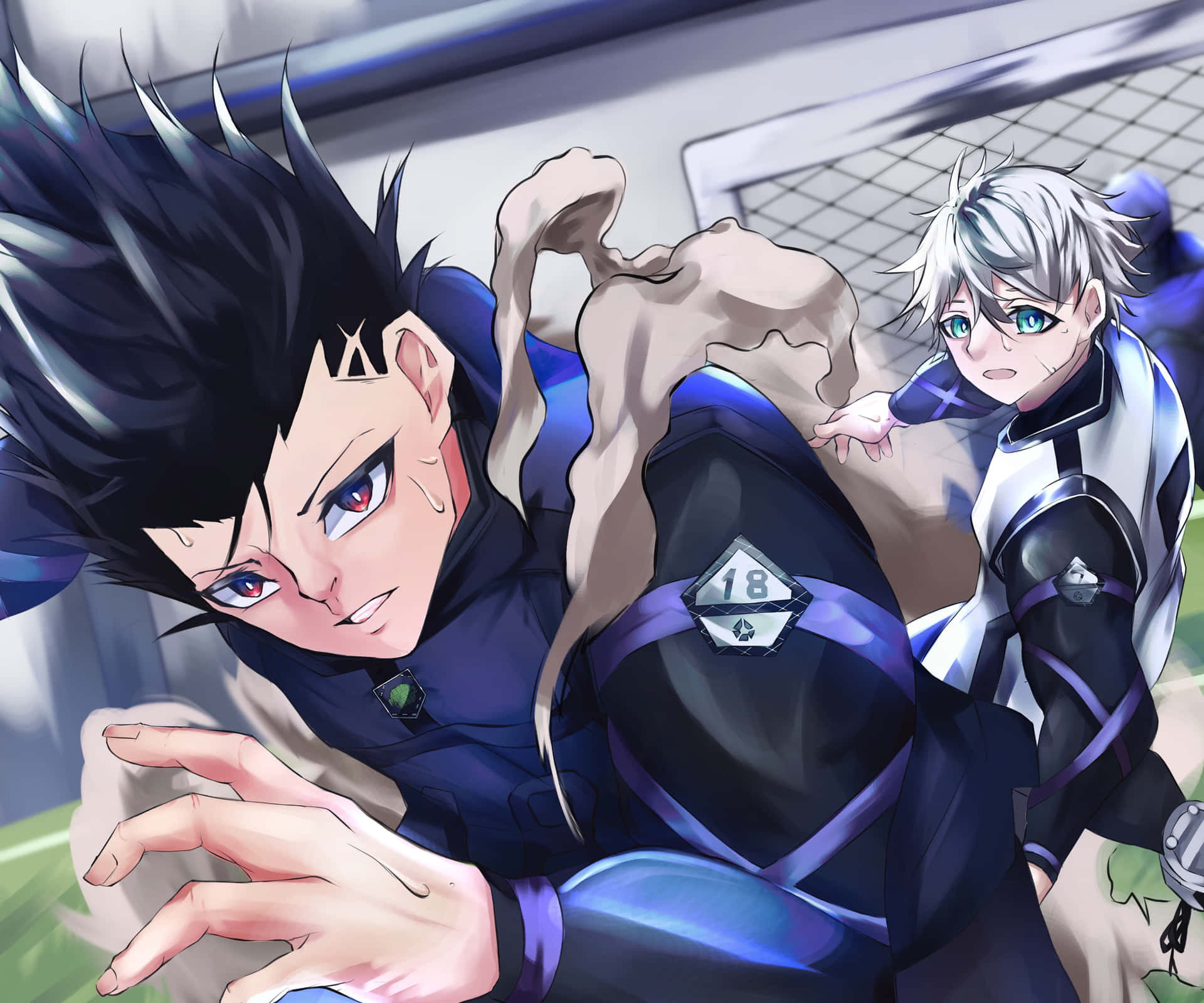 Cool Anime Blue Wallpaper