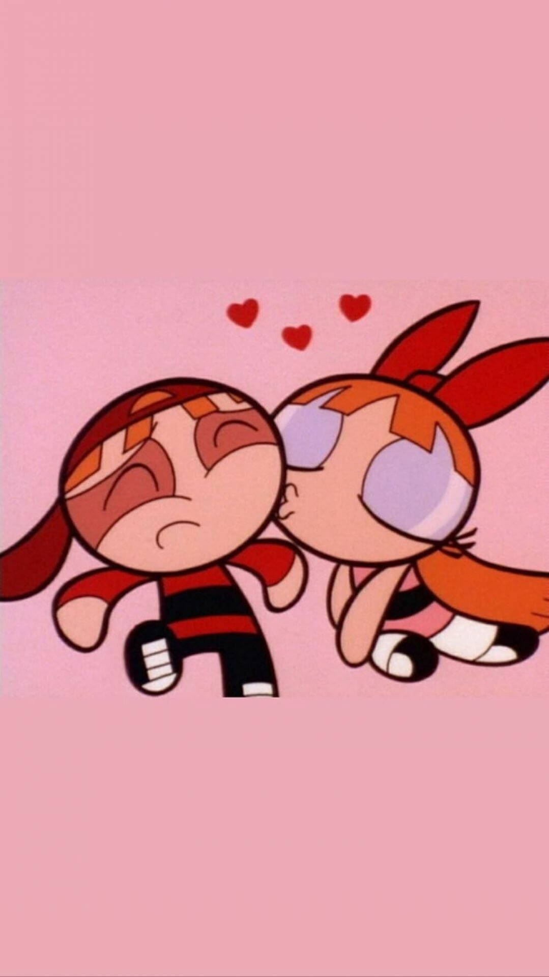 The Powerpuff Girls Blossom Kiss