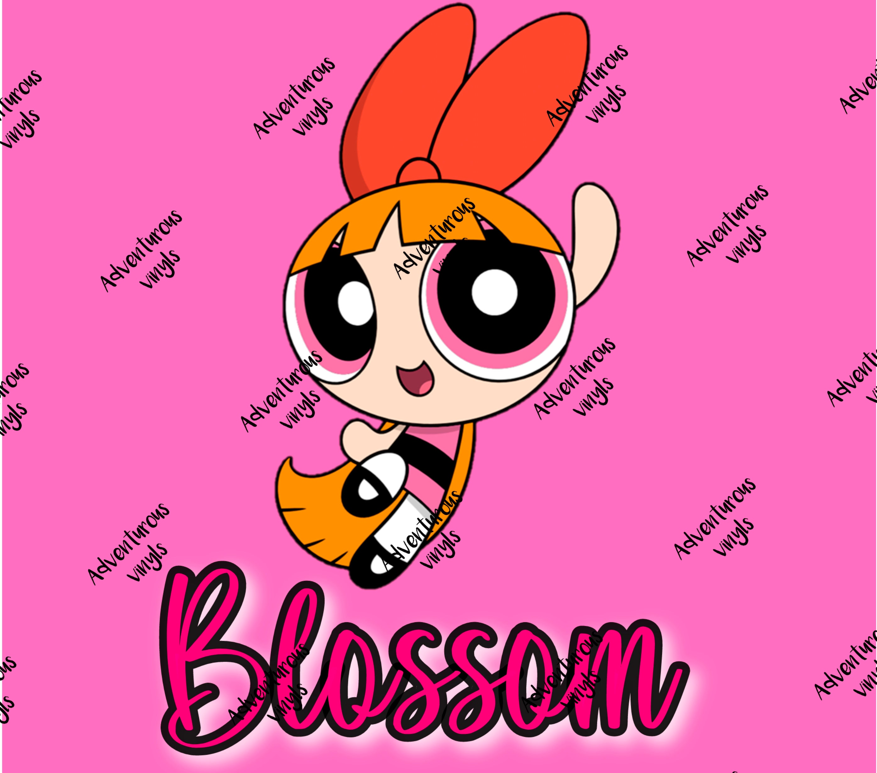 Blossom Powerpuff Girls PNG Digital