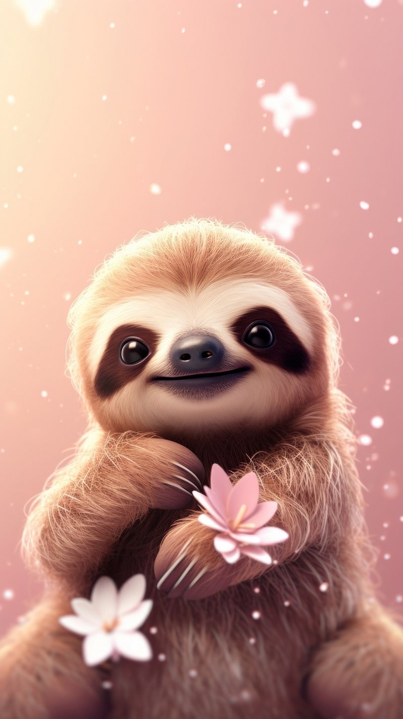 Wallpaper Sloth Image. Free Photo