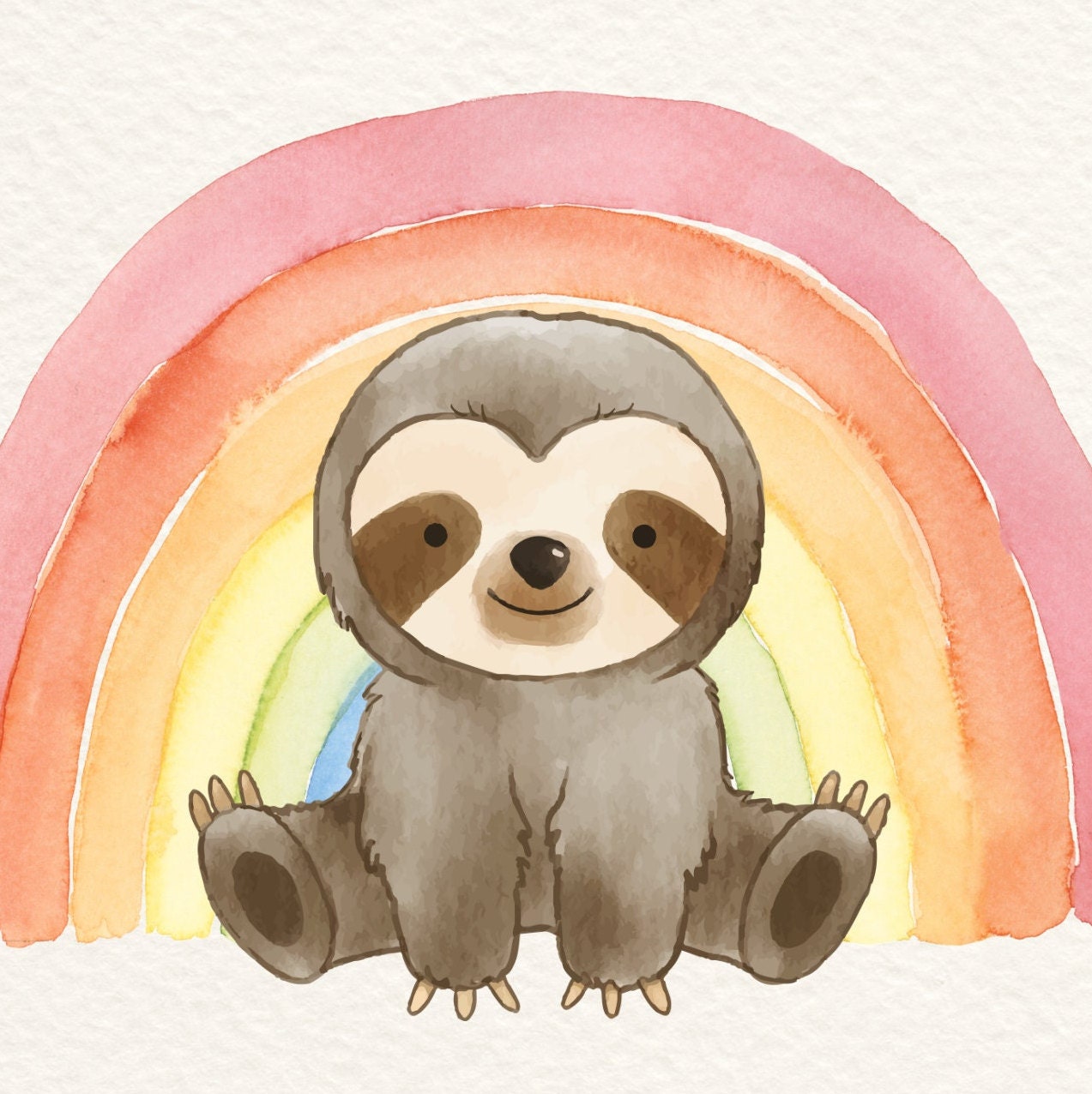 Wallpaper Cute for iPad, Sloth iPad