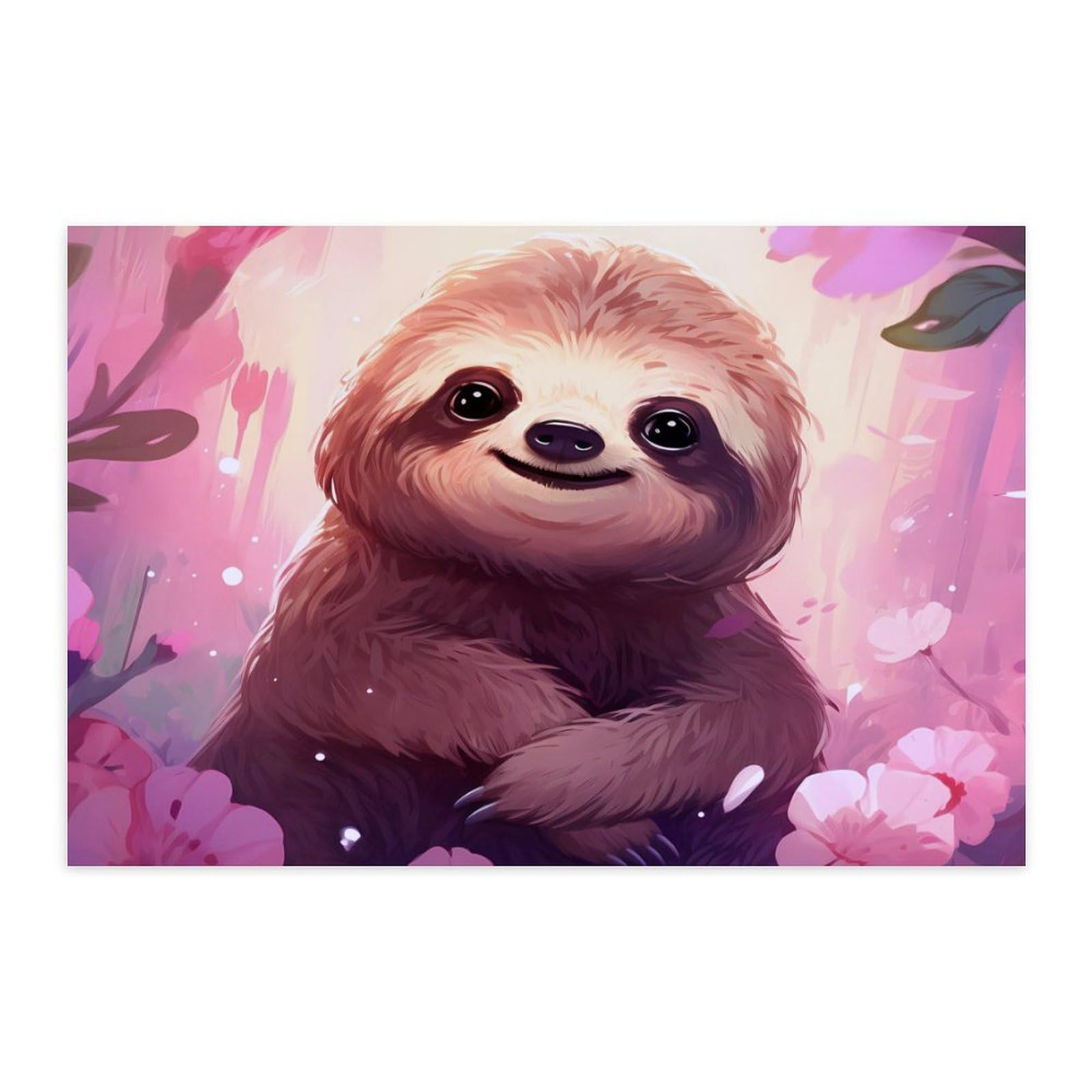 Amazon.com, Cute Sloth Animals Poster