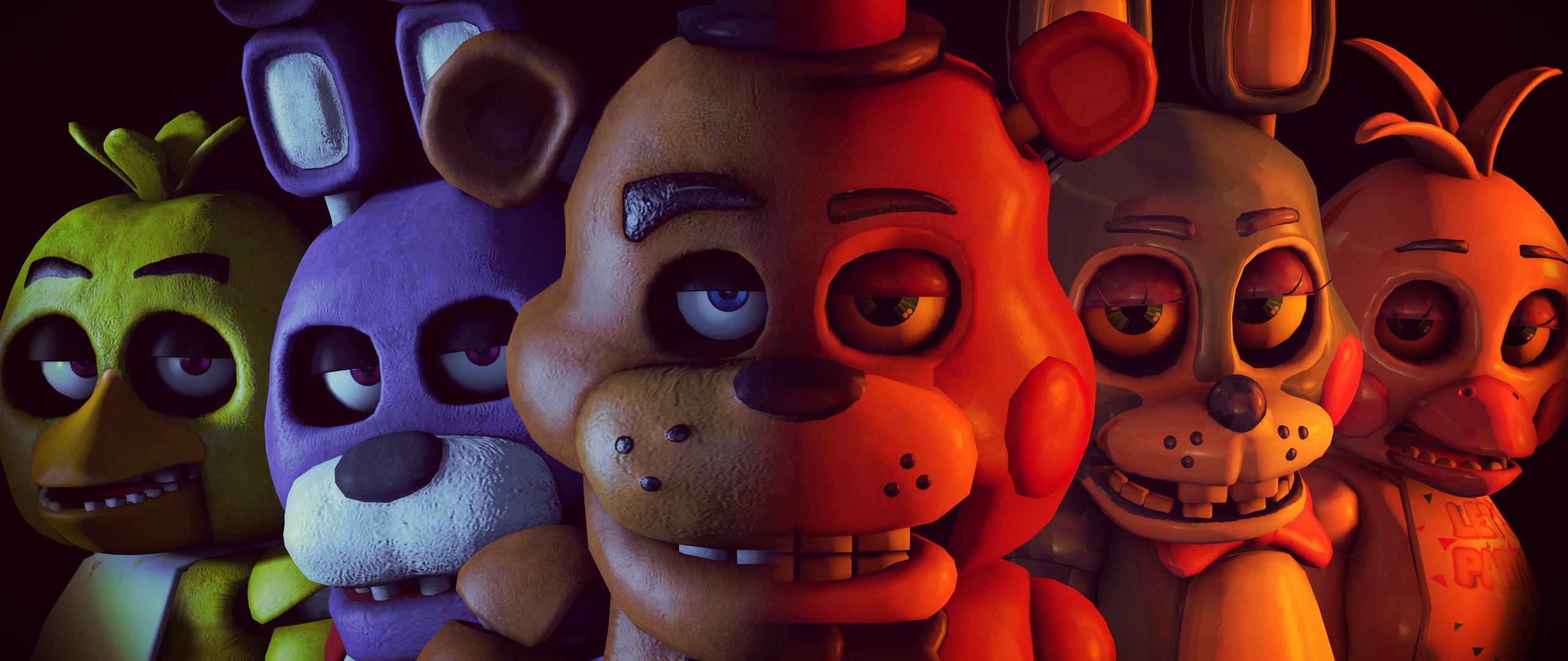 FNAF Wallpaper 4K, Horror games