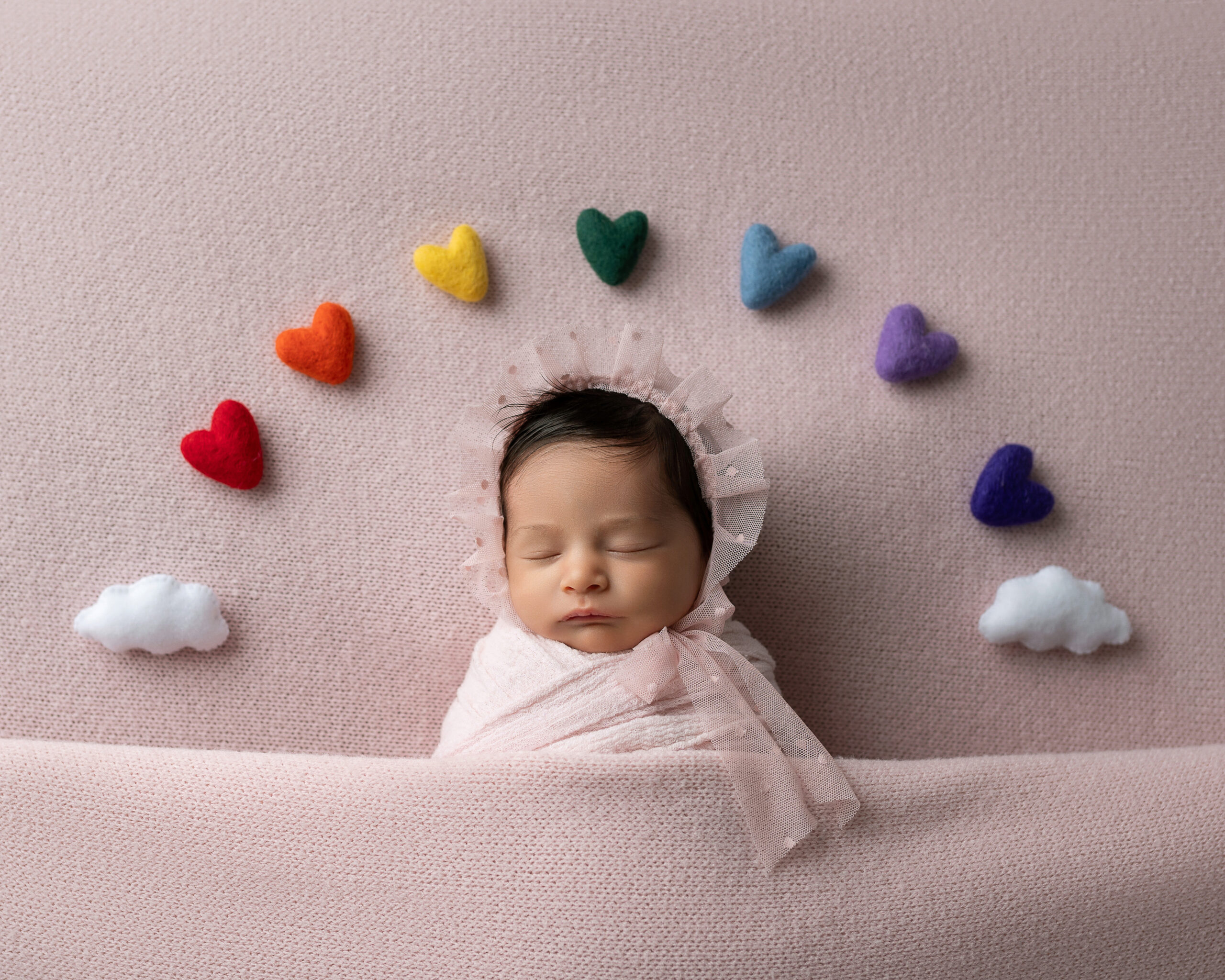 Rainbow Baby Newborn Session