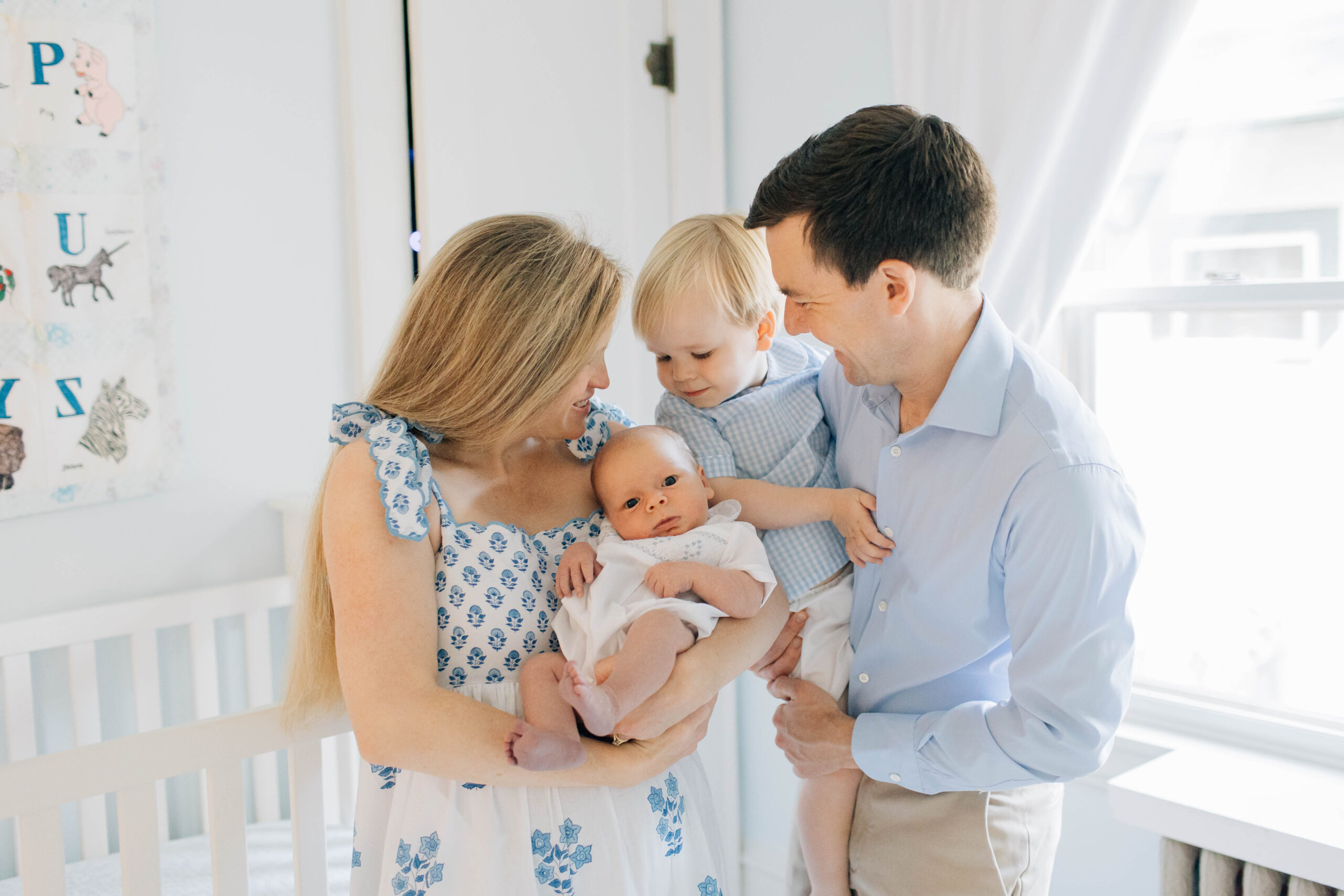 Timeless In Home Newborn Photo