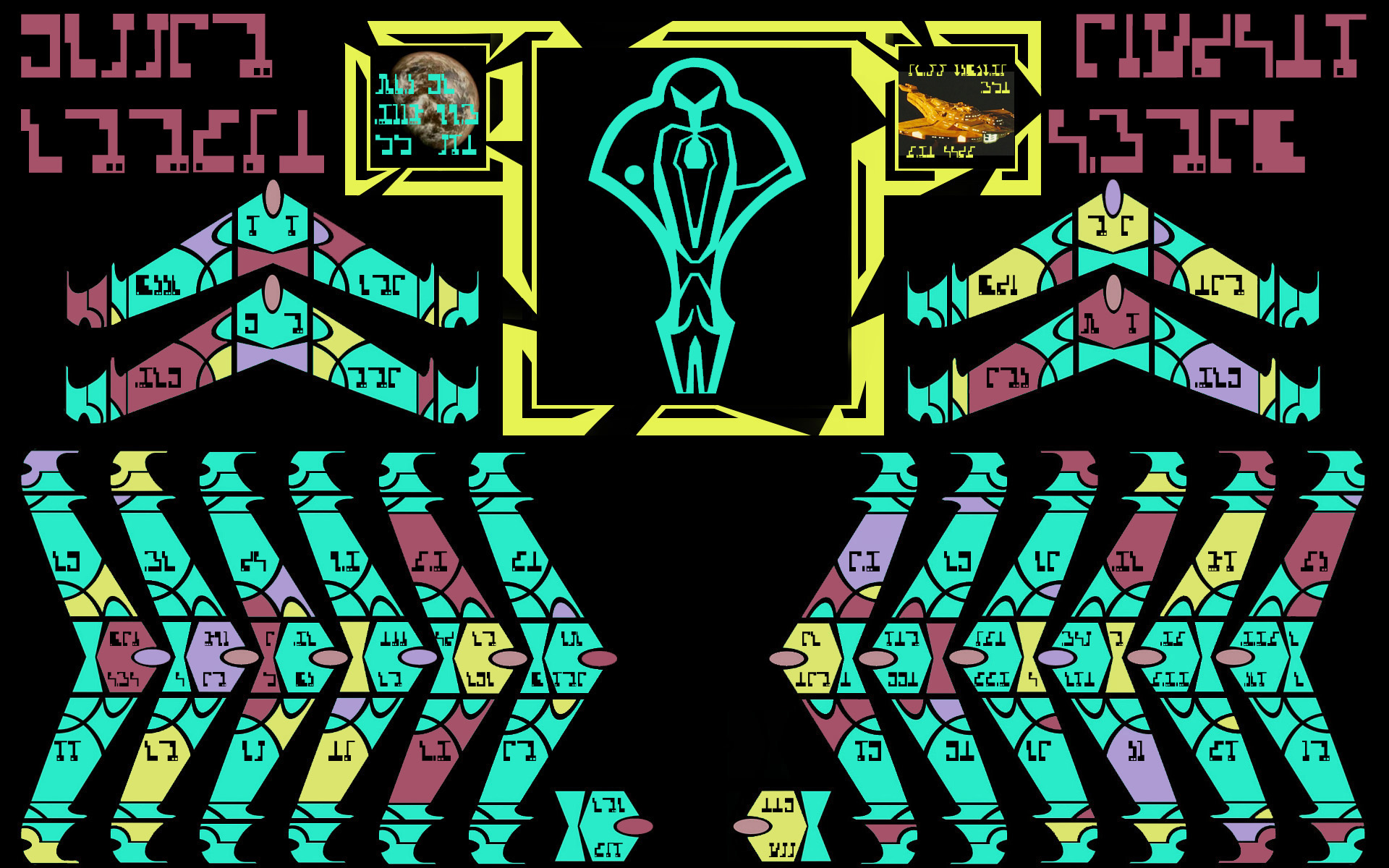 star, Trek, Schematic, Cardassian