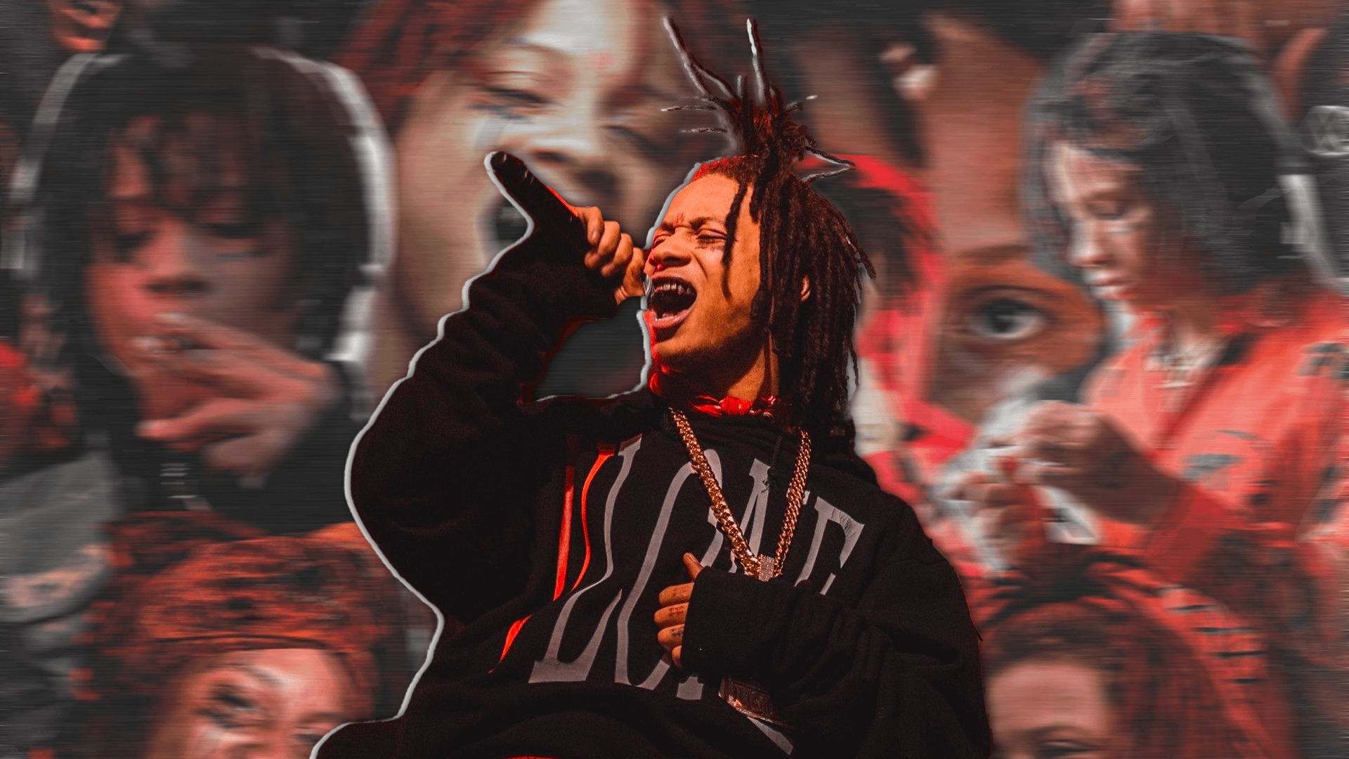 I made a Trip desktop wallpaper <3, r