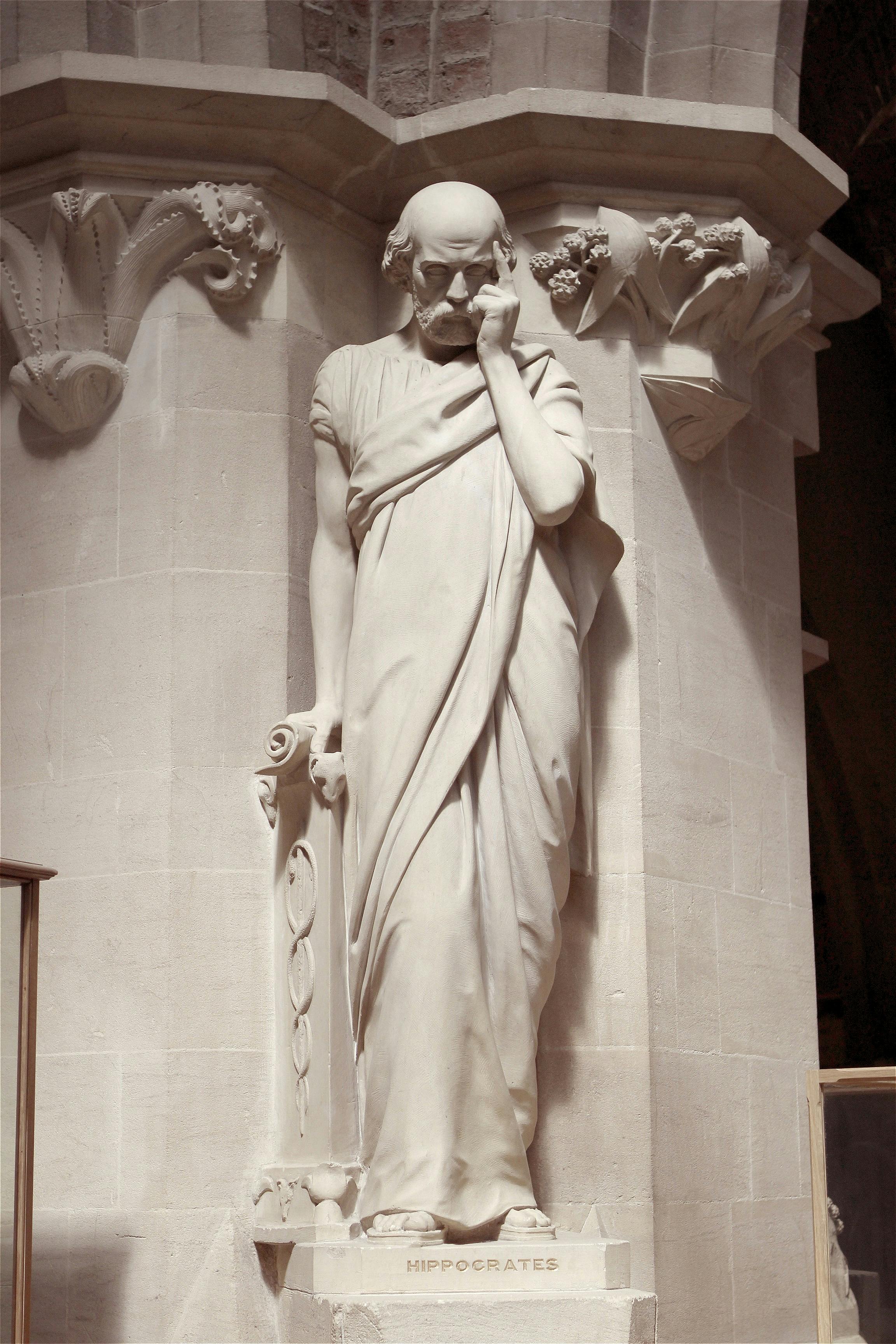 Statue of Hippocrates of Kos on