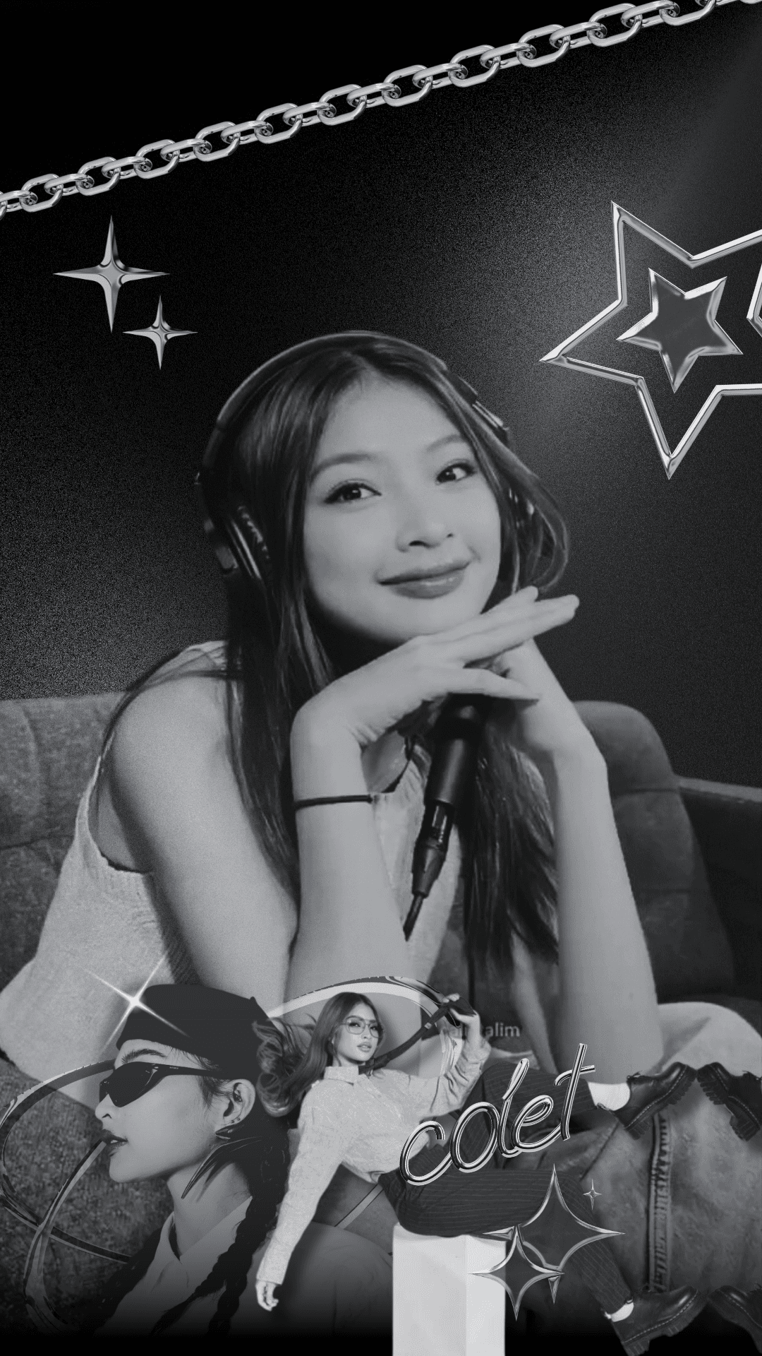 BINI Colet Wallpaper BUNDLE Black