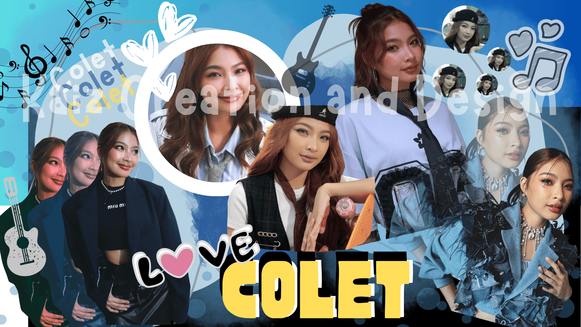 Phone Wallpaper Editable of BINI Colet