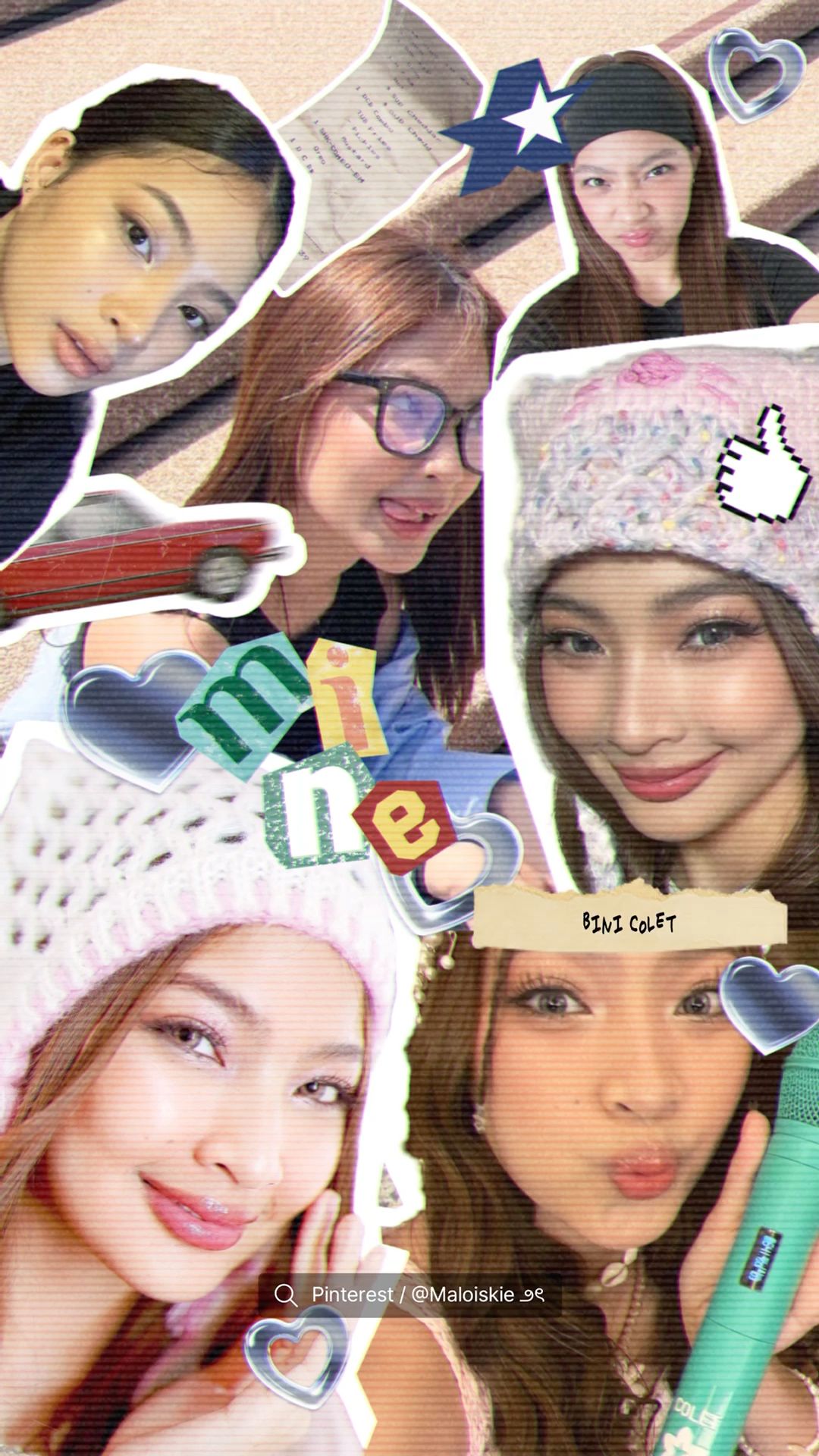 bini colet wallpaper ᡣ