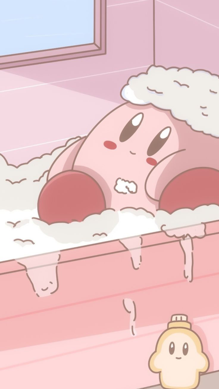 Kirby Cute iPhone HD Wallpaper