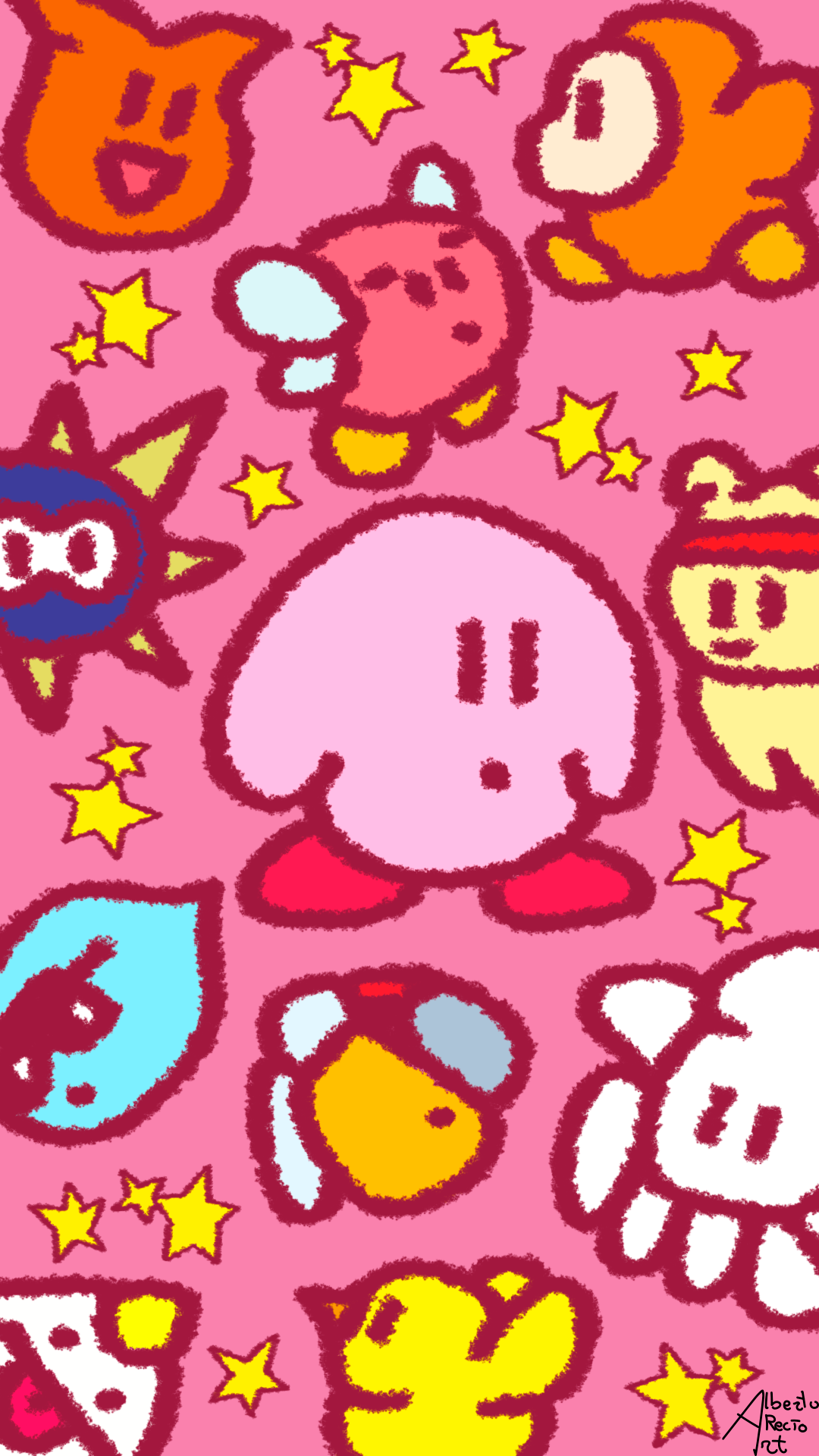 A simple wallpaper I made for playing