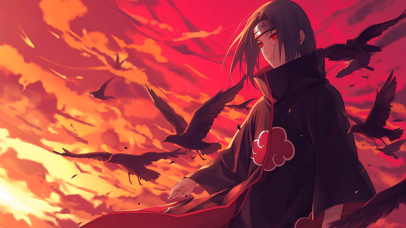 Naruto Itachi Uchiha Aesthetic Anime