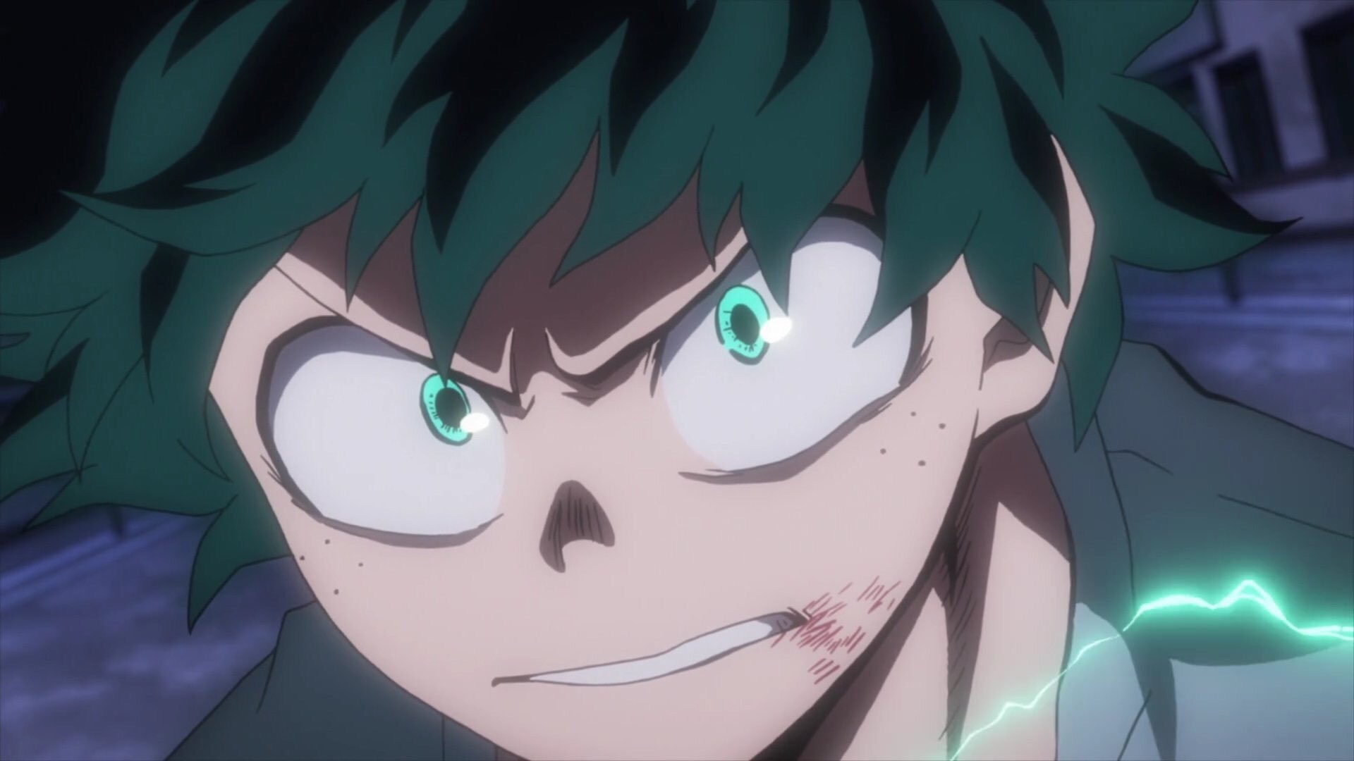 glowing eyes + this costume omg