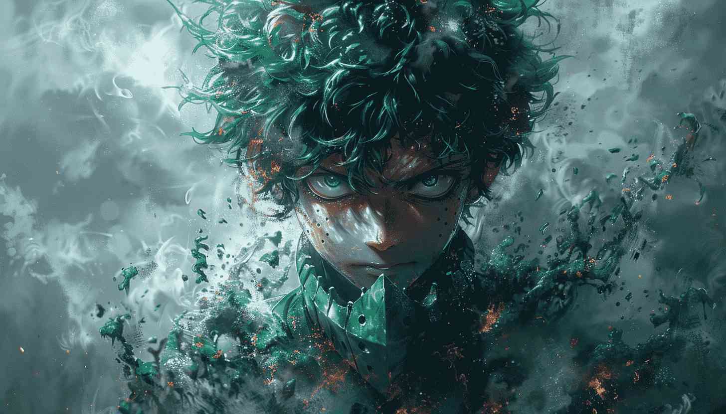 Izuku Midoriya Anime Wallpaper, My Hero