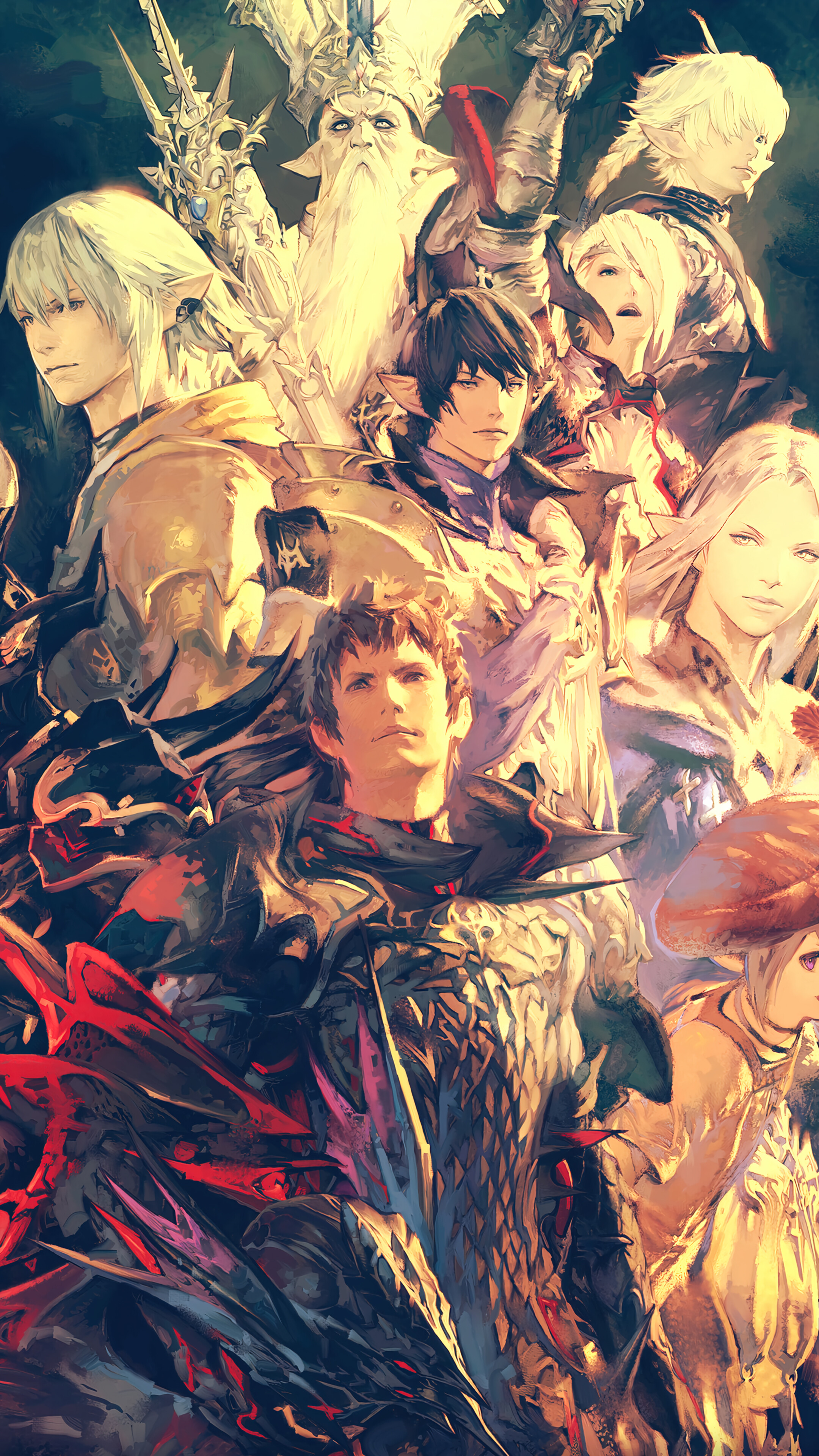 Final Fantasy XIV Online Class 4K Phone