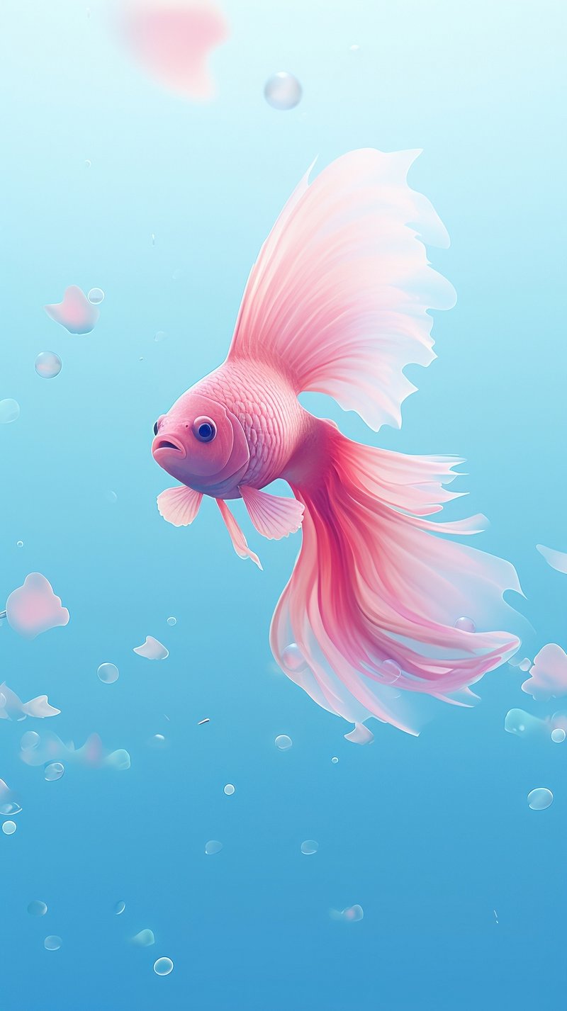 Betta Fish Aquarium Sea Life Image Wallpaper