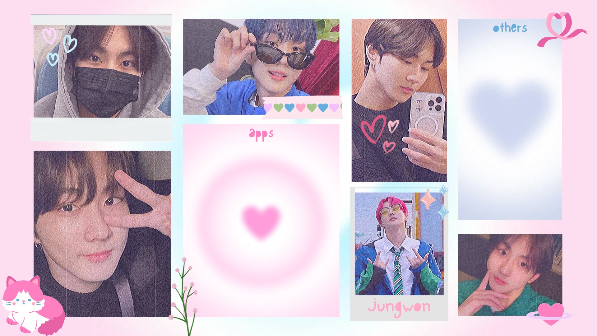 ENHYPEN #JUNGWON desktop organizer