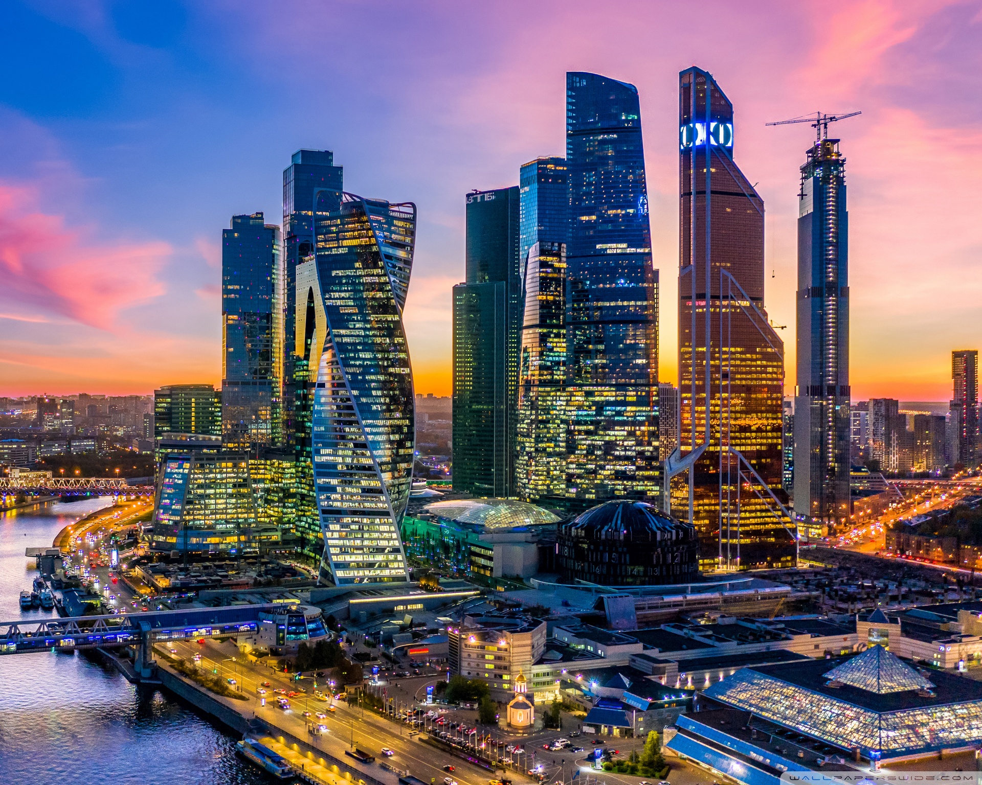 Beautiful Moscow, Russia Ultra HD