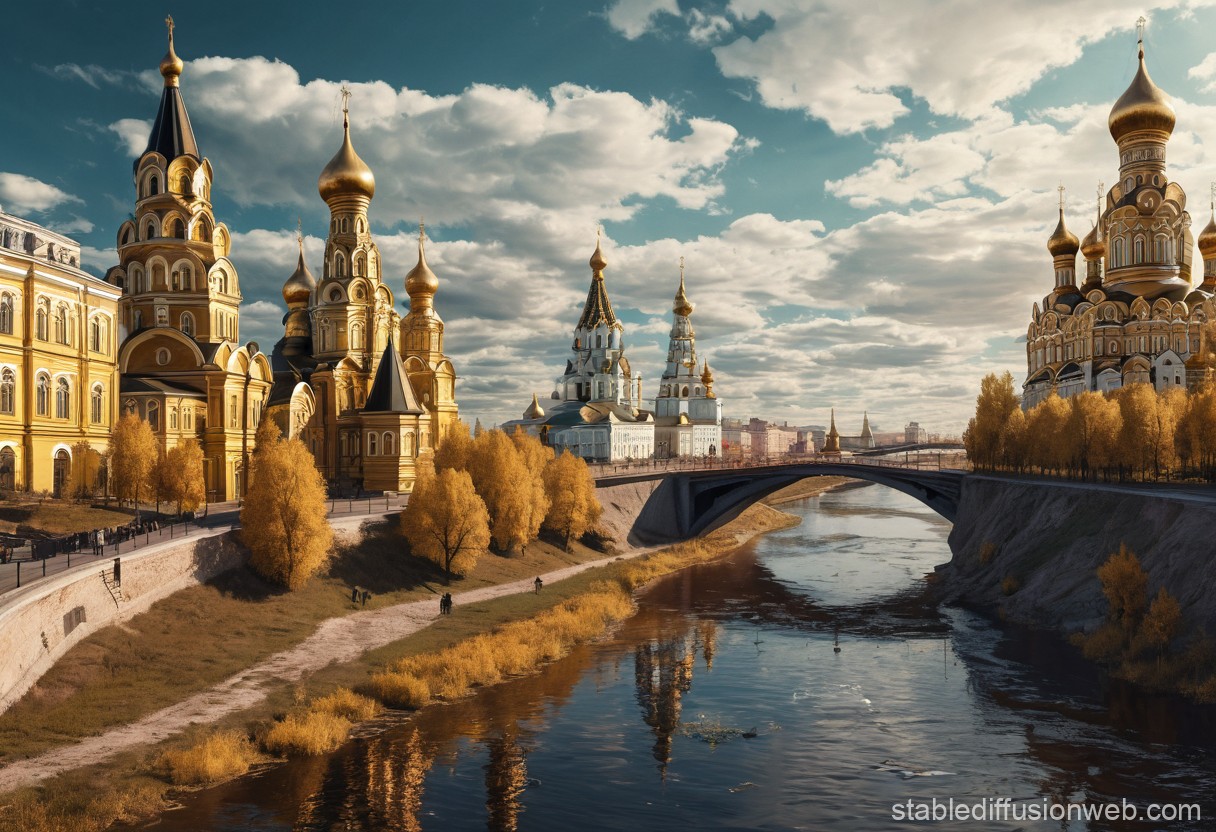 Golden Russian City