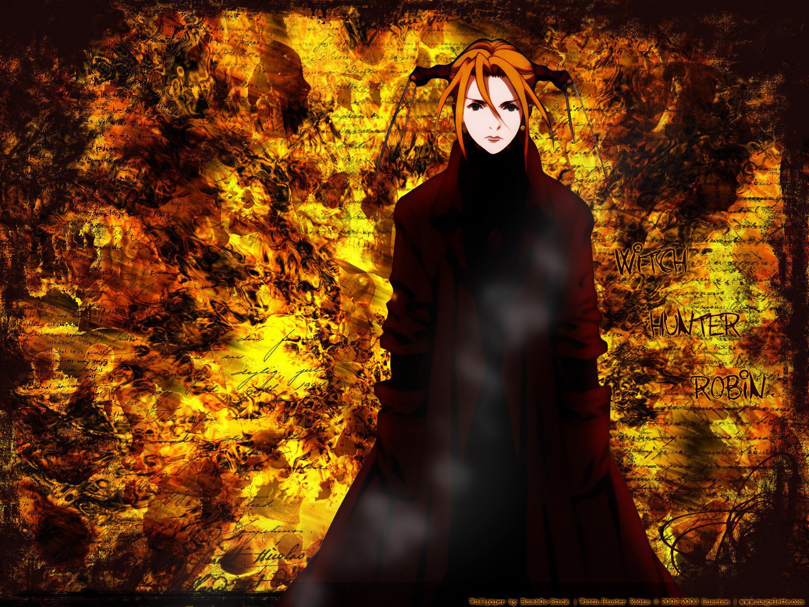 Download Anime Witch Hunter Robin Wallpaper