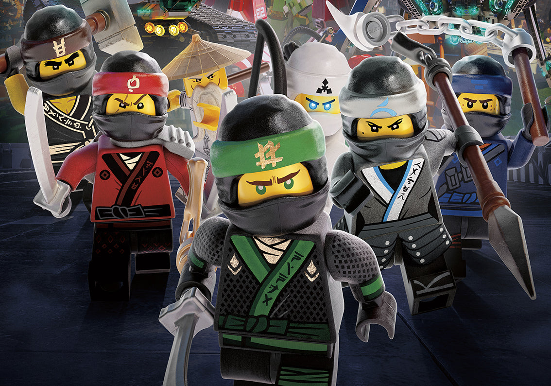 NINJAGO Lego Woven Self Adhesive