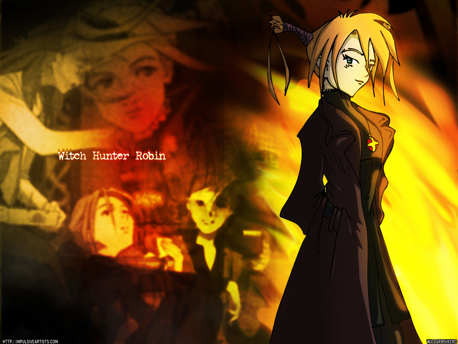 Desktop Wallpaper Witch Hunter Robin Anime