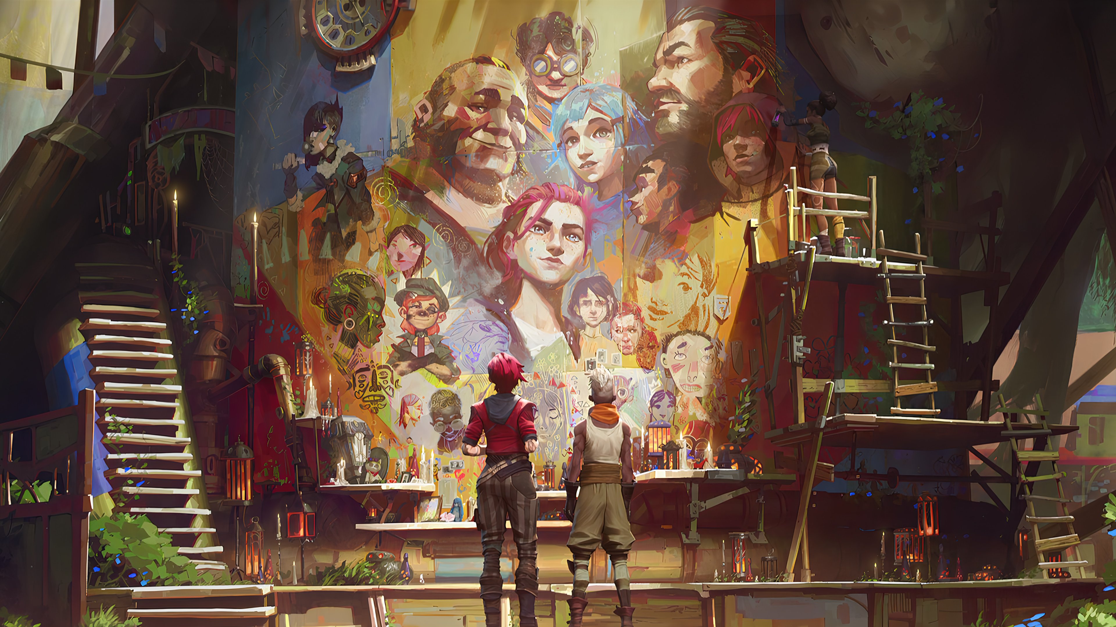 Legends Arcane Wallpaper 4k HD