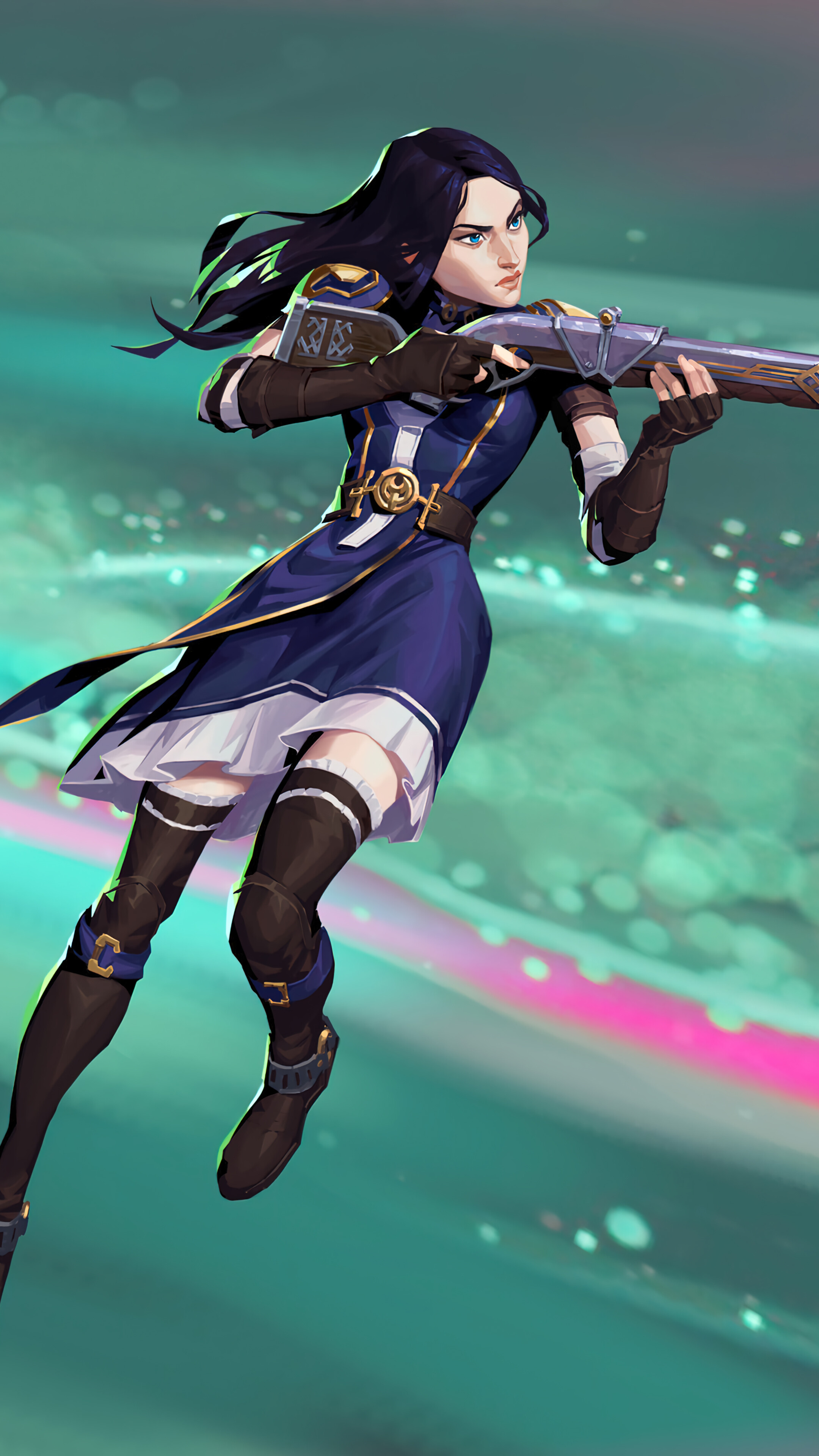 Arcane Caitlyn Wallpaper iPhone Phone