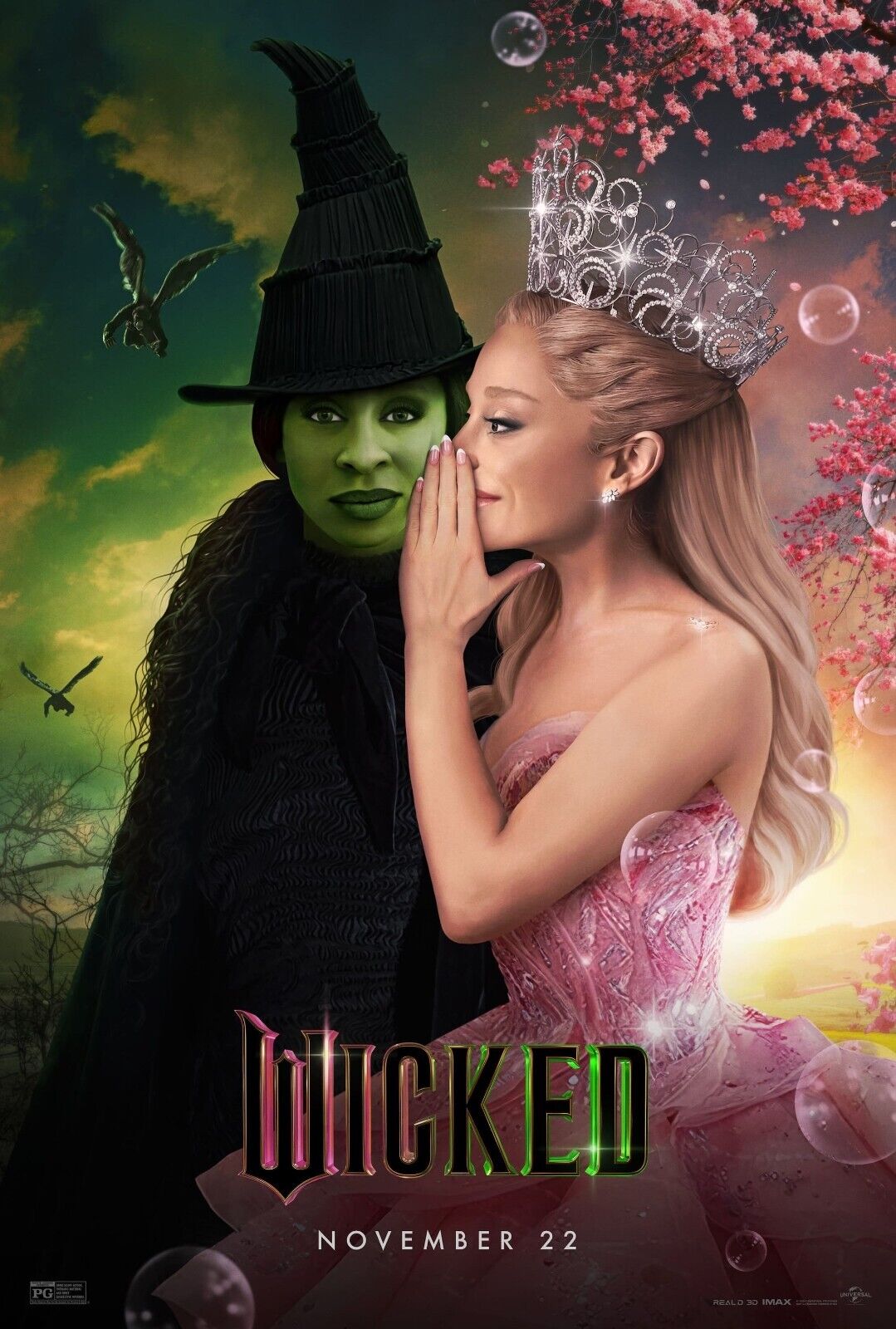 2024 Wicked Movie Poster 11X17