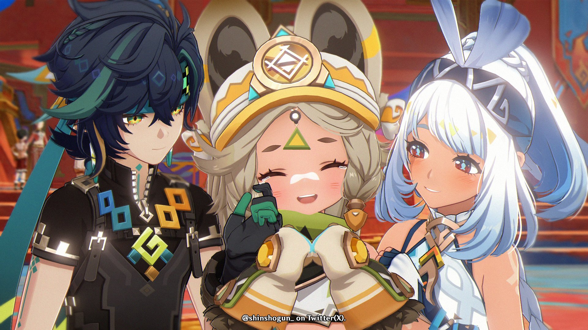 原神 #kinich #Kachina #Mualani