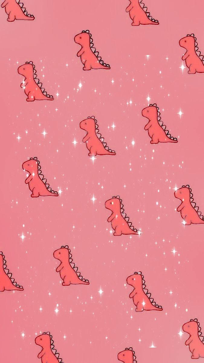 Download Cute Kawaii Dinosaur In A