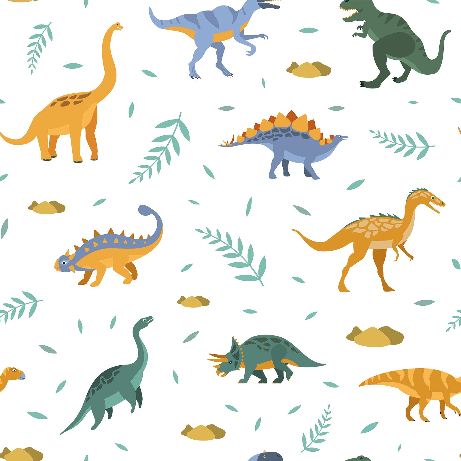 CRE8TIVE Cute Dinosaur Peel and Stick