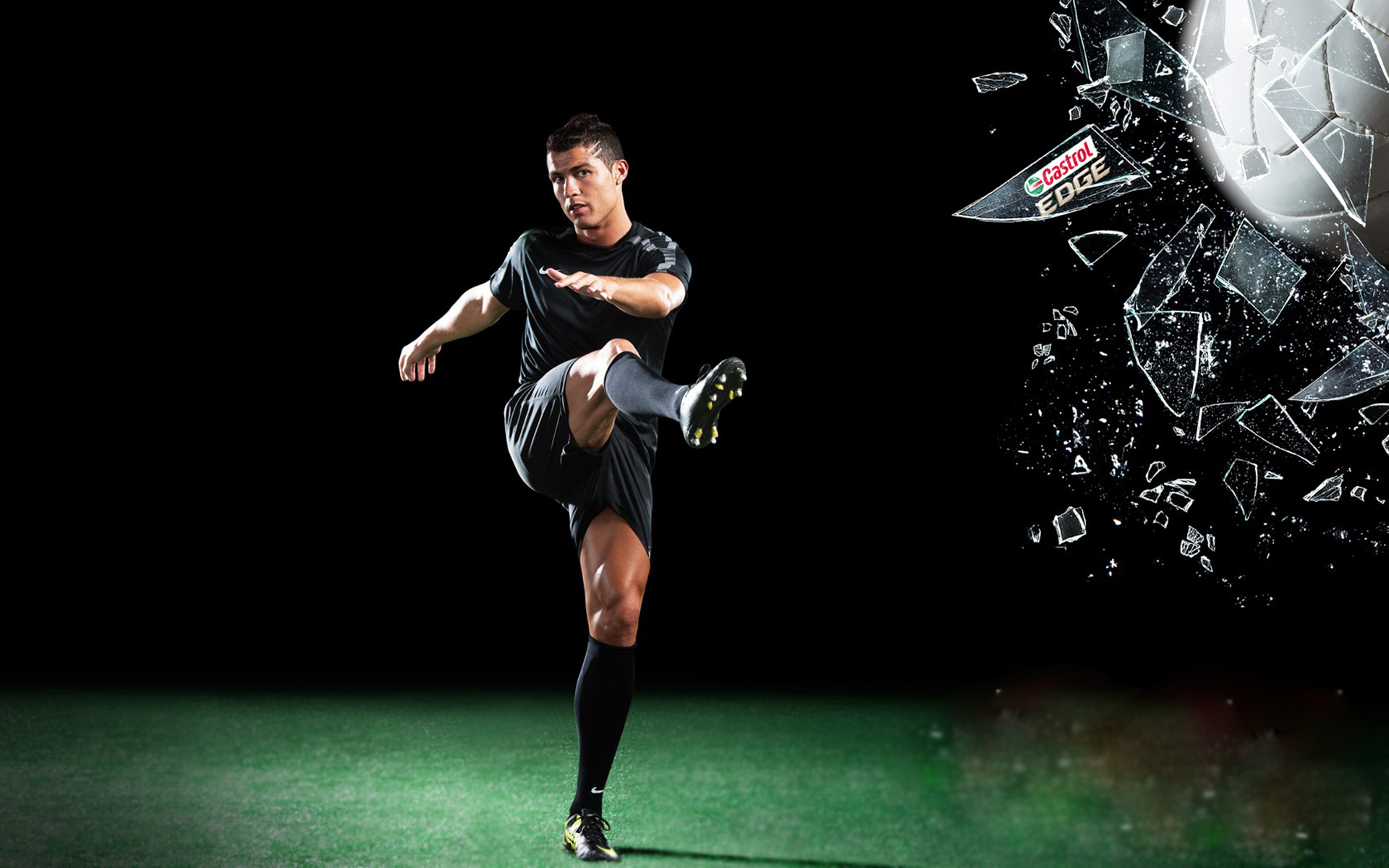 Dynamic Cristiano Ronaldo HD Wallpaper