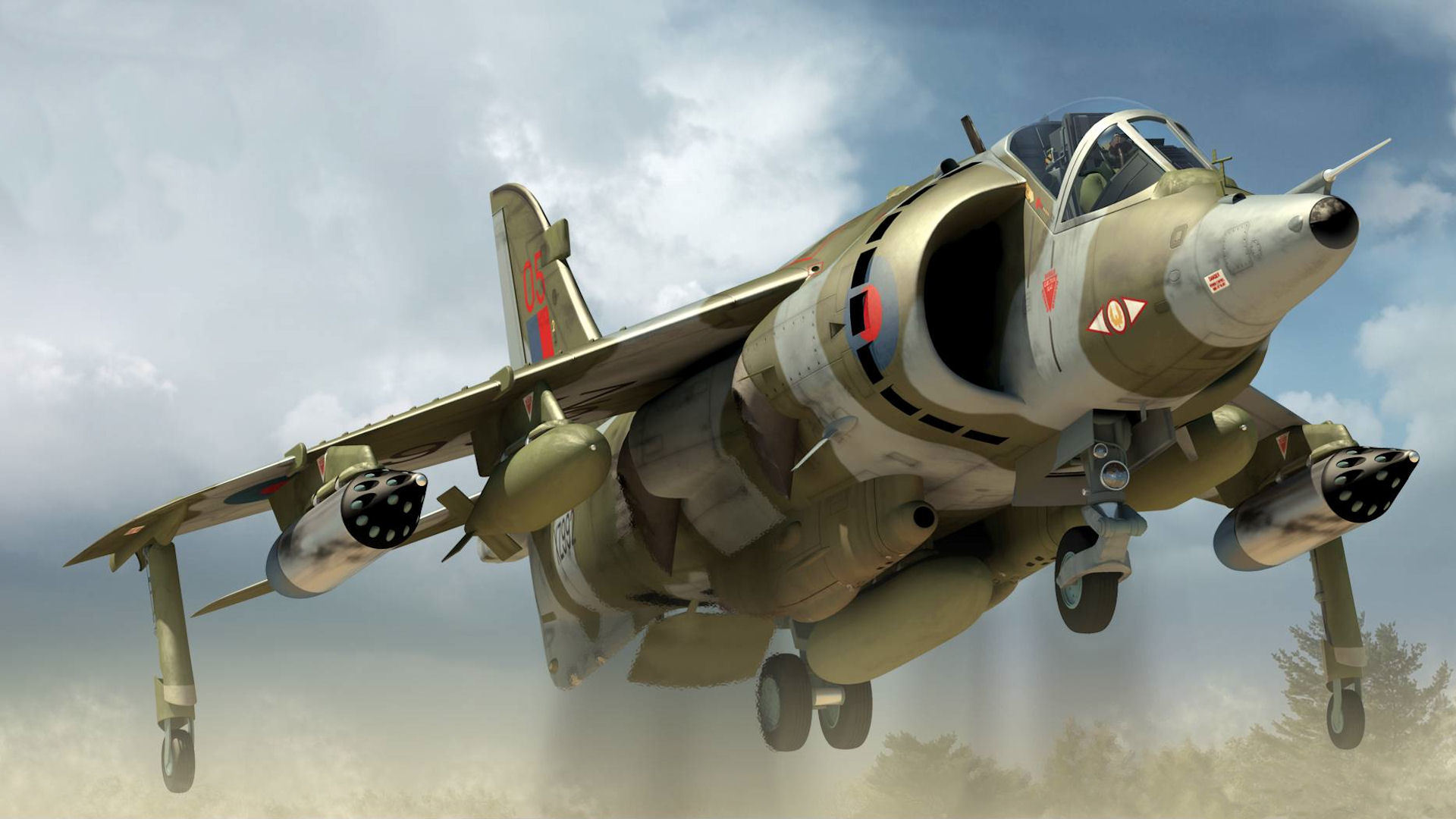 Wallpaper aircraft vertical takeoff