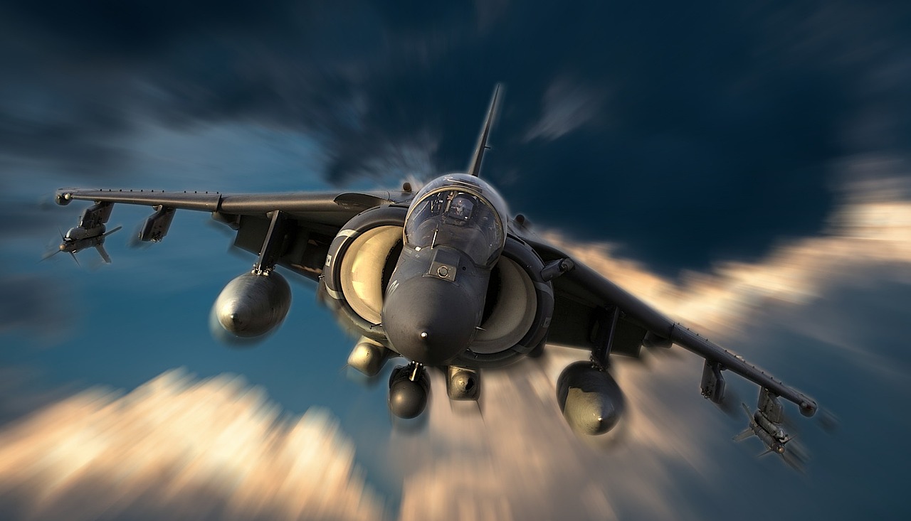 Airplane Harrier Plane