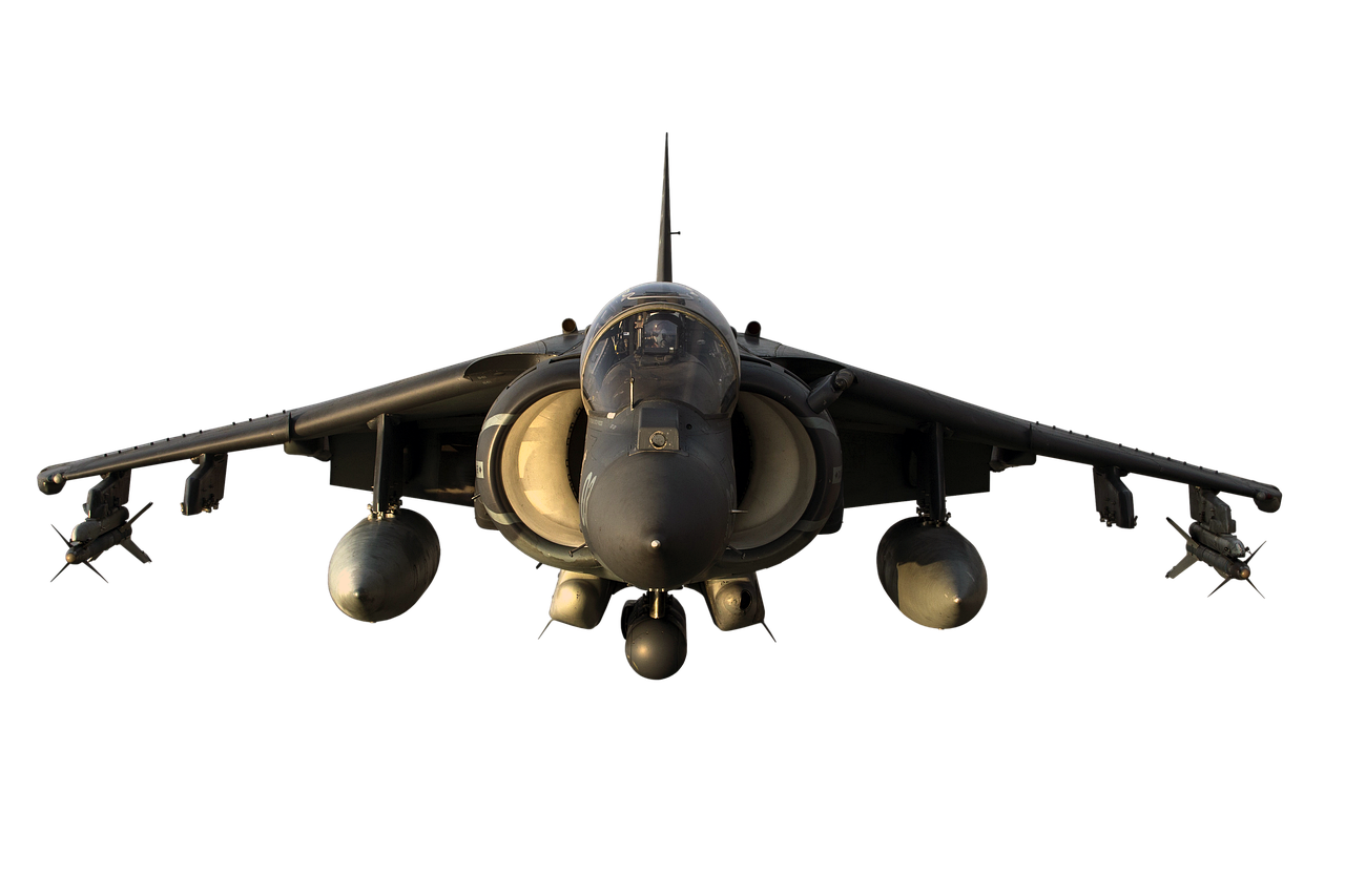 Harrier Jump Jet Illustrations