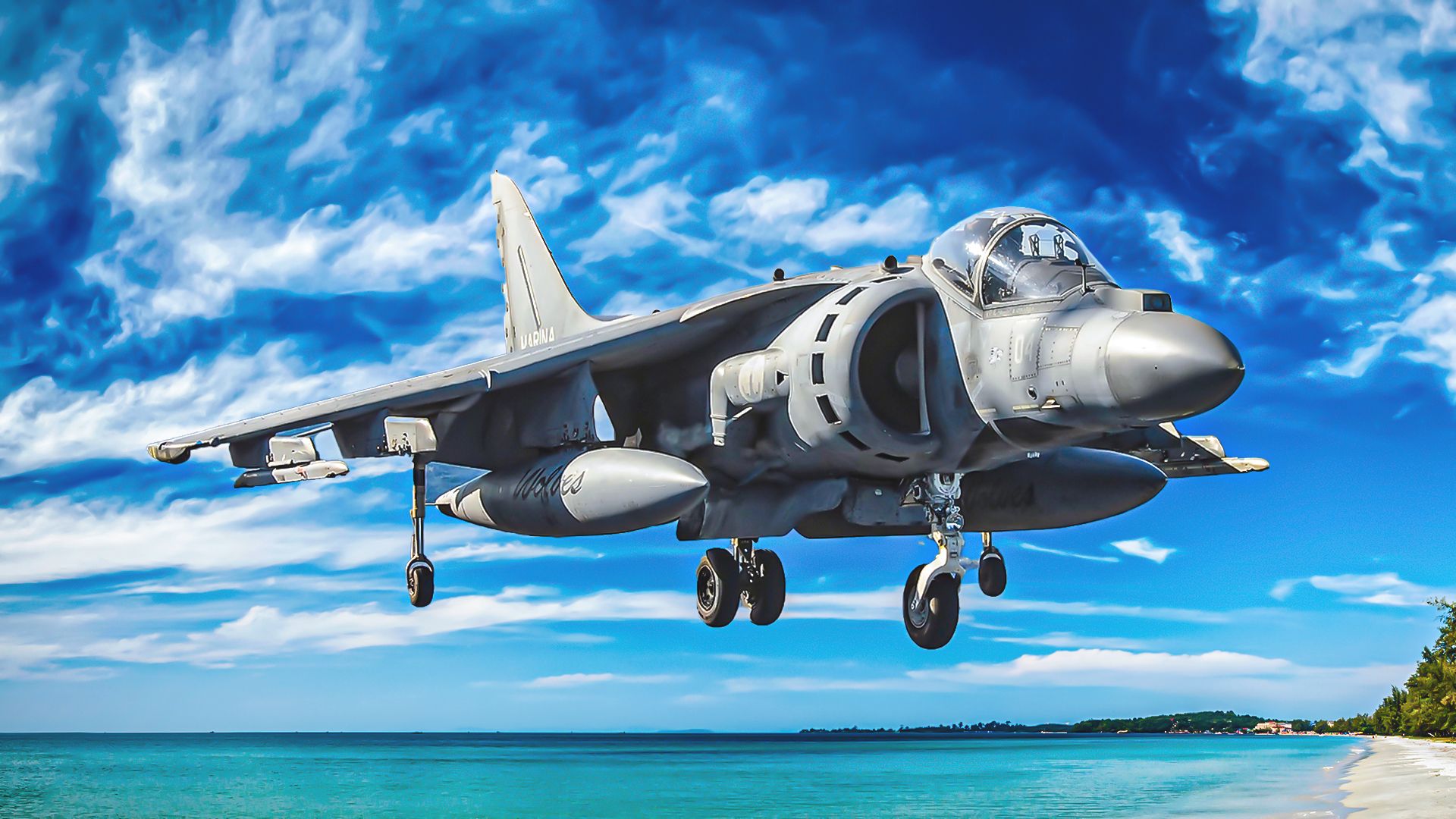 AV 8B Harrier II