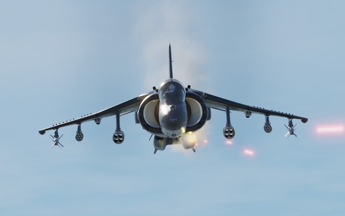 Give The DCS: AV 8B NA Harrier Jump Jet
