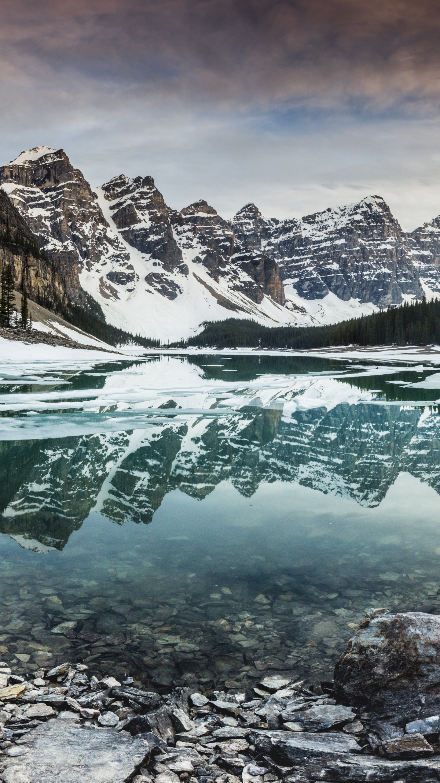 Mountain lake Wallpaper 4K, 8K