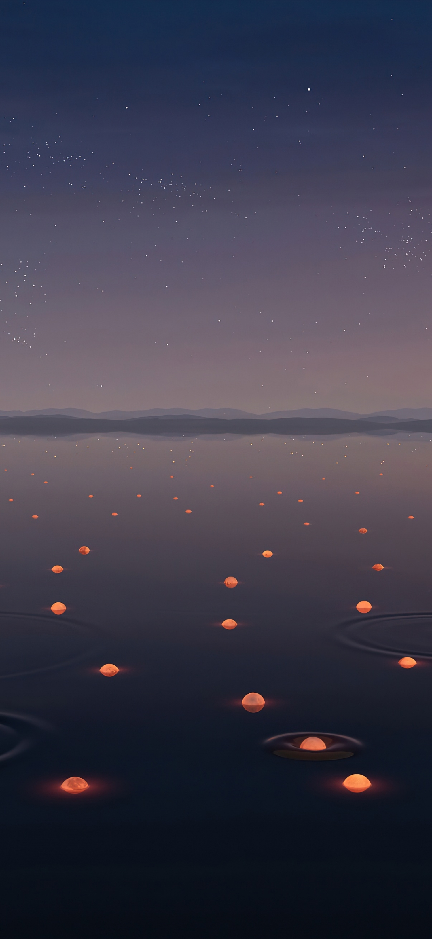 Stars Art Lanterns Style